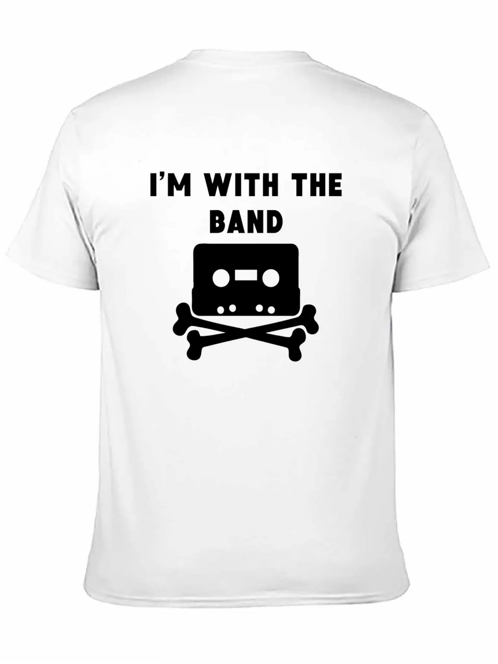 I'm With The Band Breathable Graphic T-Shirt – Perfect For Casual Days