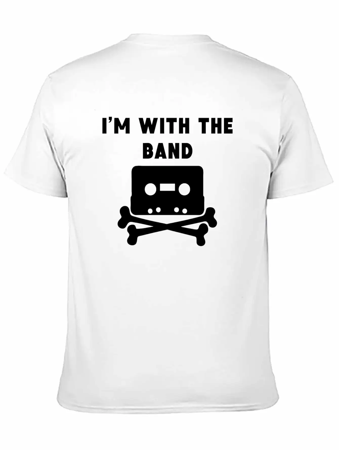 I'm With The Band Breathable Graphic T-Shirt – Perfect For Casual Days