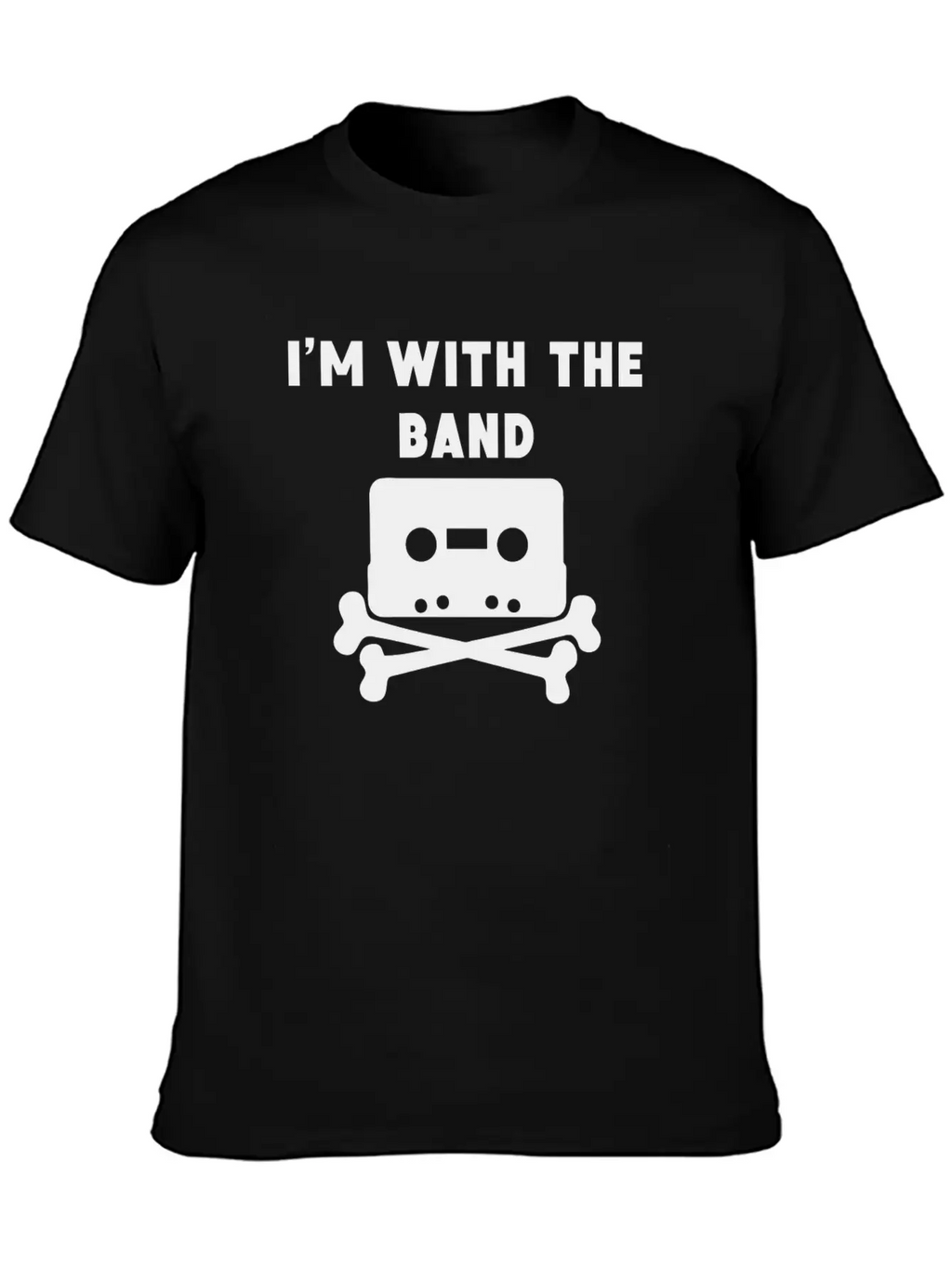 I'm With The Band Breathable Graphic T-Shirt – Perfect For Casual Days