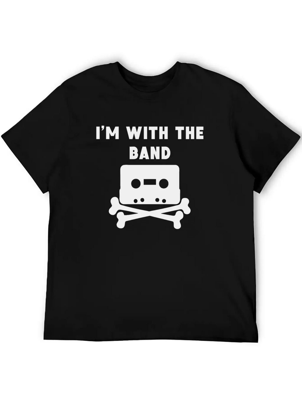 I'm With The Band Breathable Graphic T-Shirt – Perfect For Casual Days