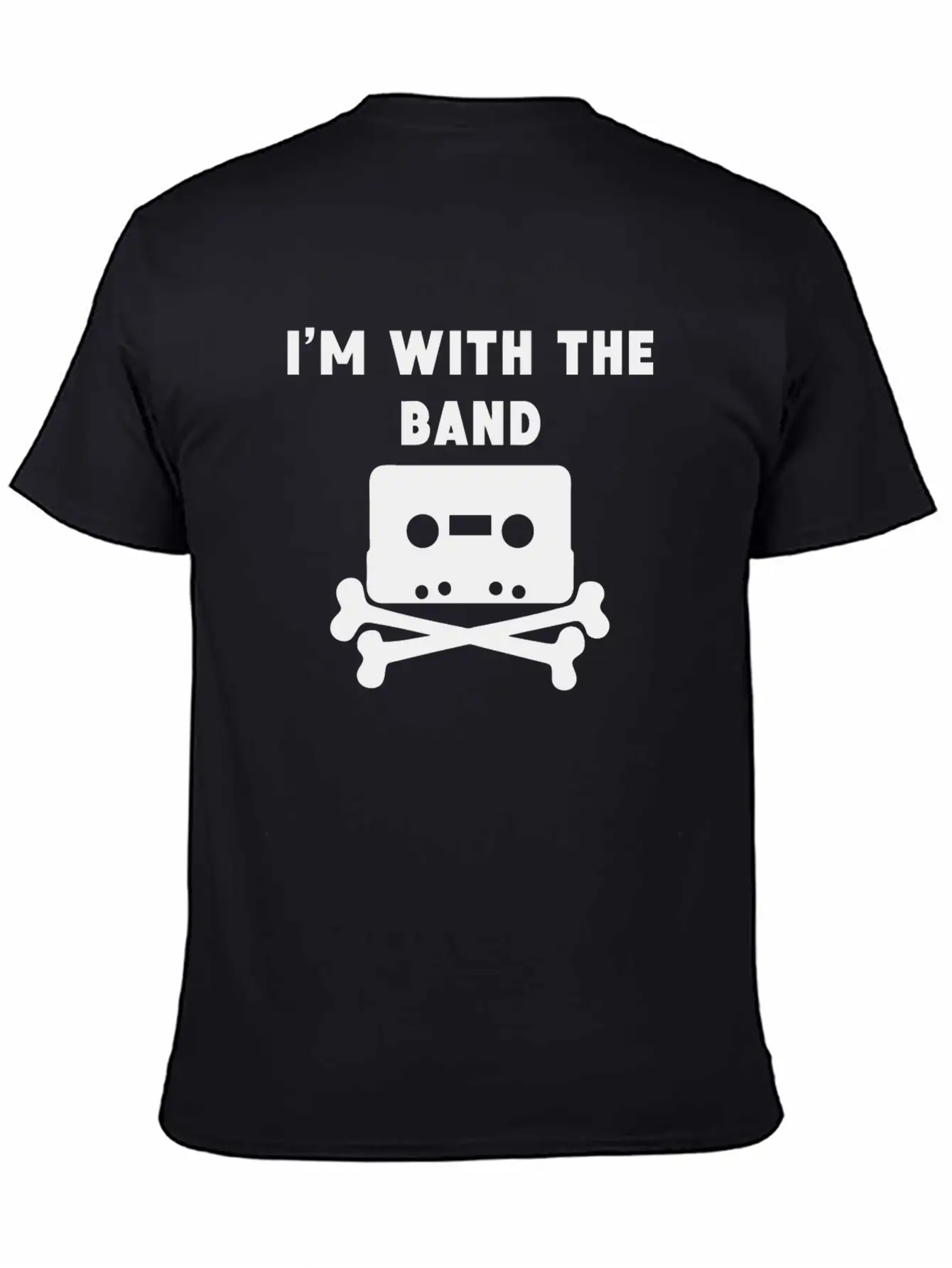 I'm With The Band Breathable Graphic T-Shirt – Perfect For Casual Days
