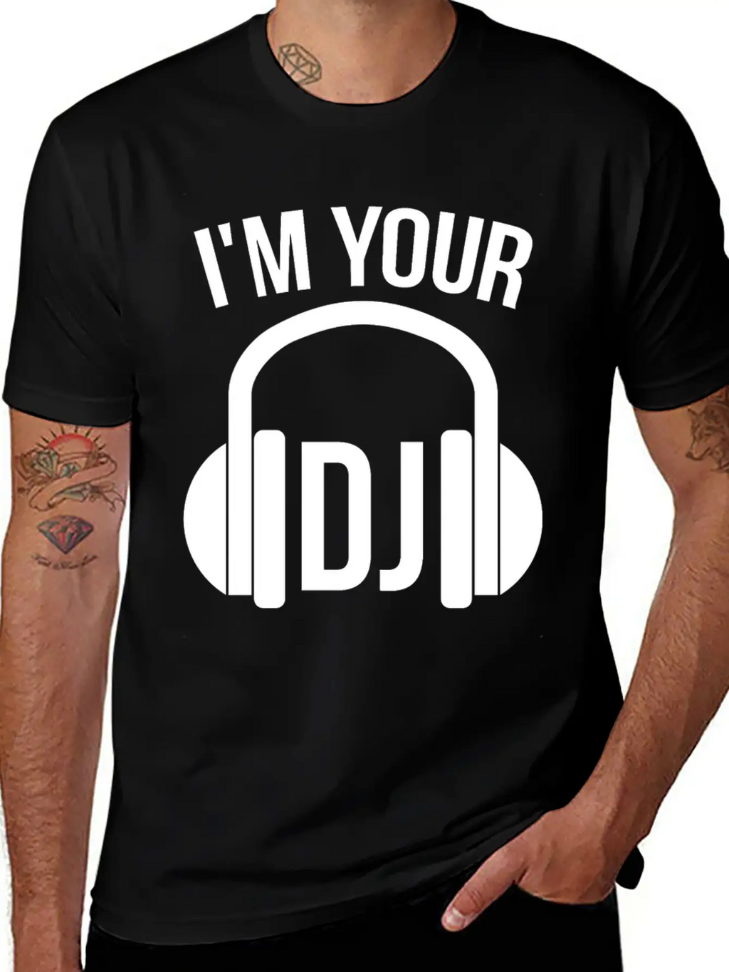 I'm Your Dj Breathable Soft Cotton T-Shirt – Timeless Casual Look