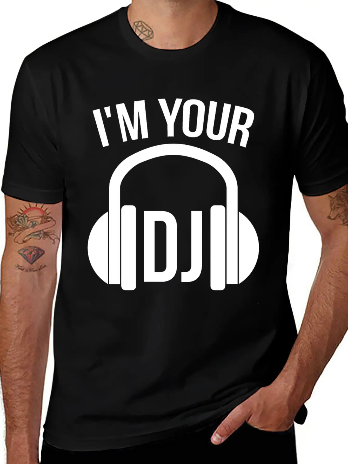 I'm Your Dj Breathable Soft Cotton T-Shirt – Timeless Casual Look