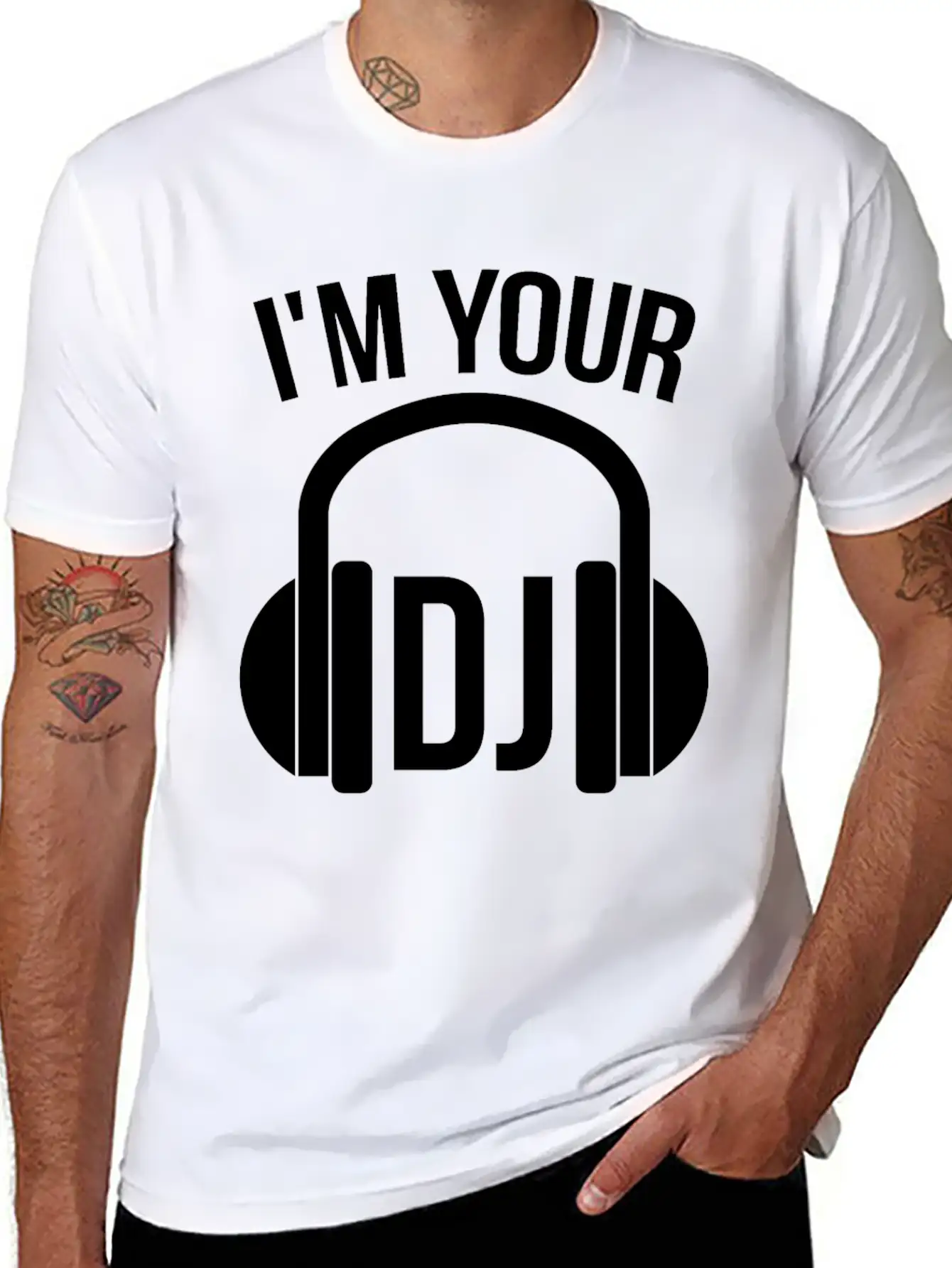 I'm Your Dj Breathable Soft Cotton T-Shirt – Timeless Casual Look