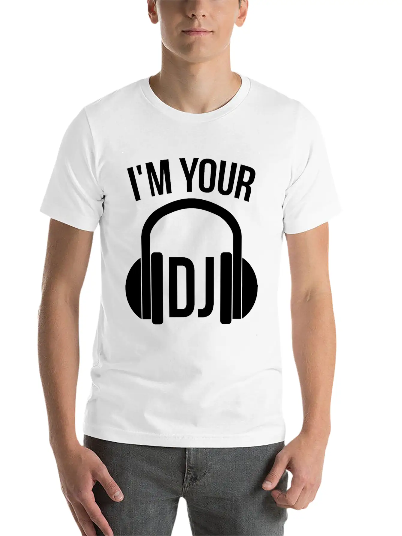 I'm Your Dj Breathable Soft Cotton T-Shirt – Timeless Casual Look