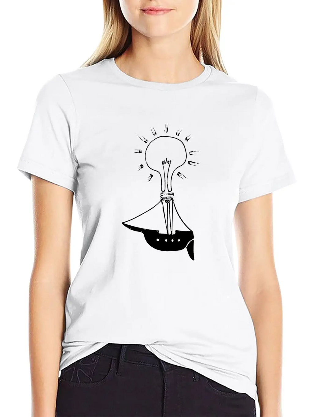 Imagination Sails (White) Classic Cotton Tee – Unisex Comfort For Any Season
