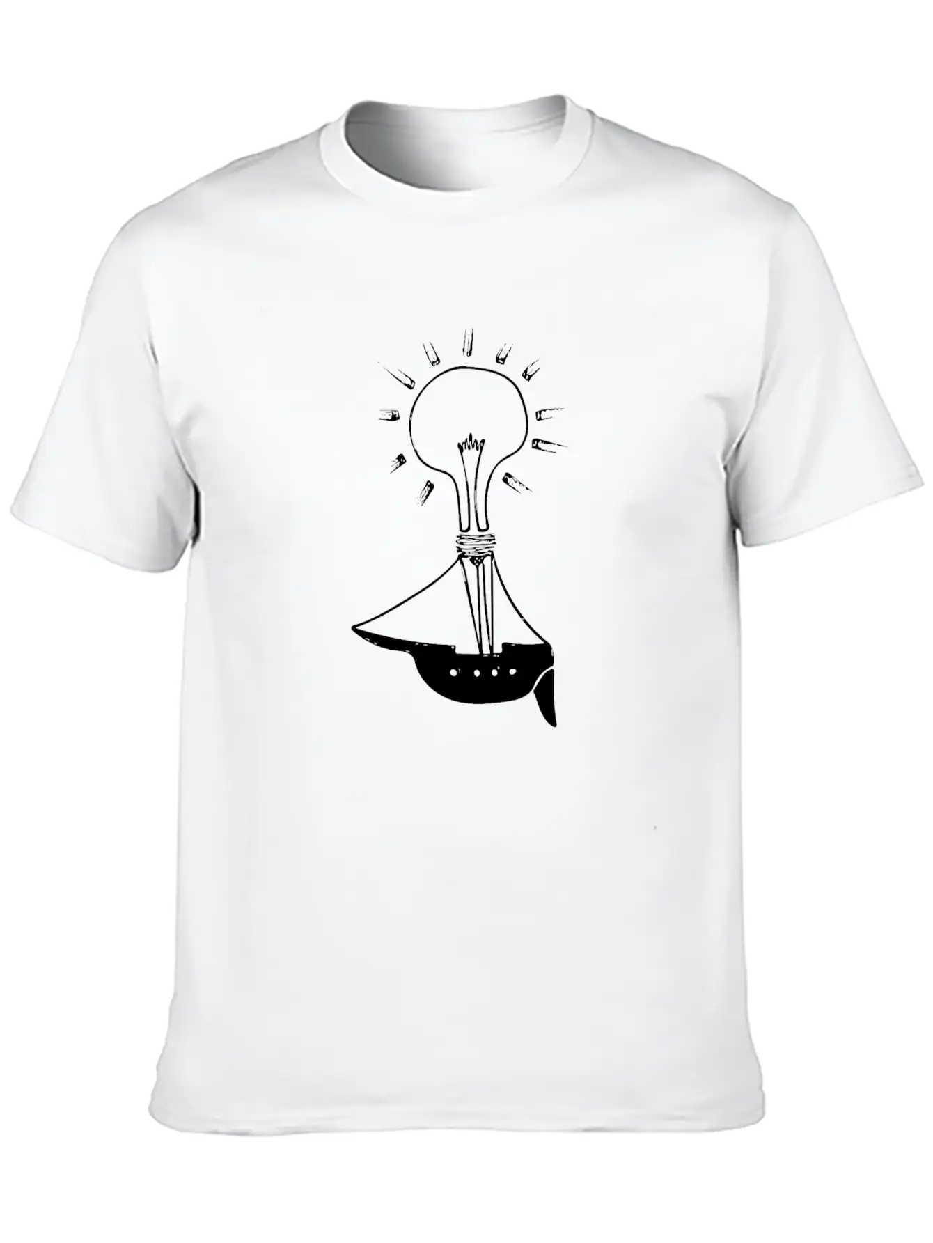 Imagination Sails (White) Classic Cotton Tee – Unisex Comfort For Any Season