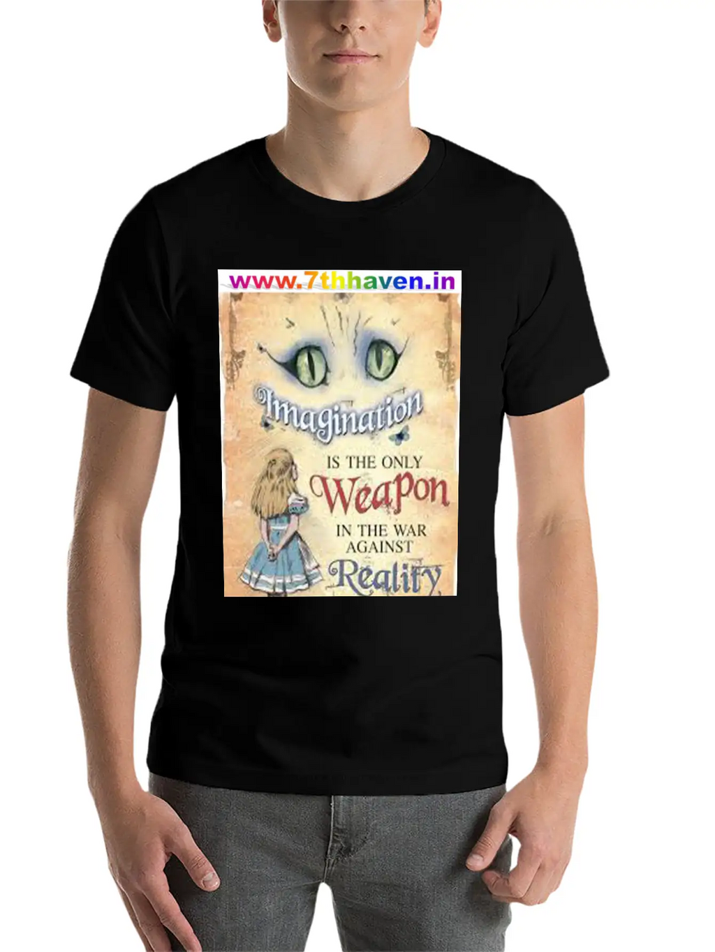 Imagination, T Shirt , Reality Classic Cotton Tee – Unisex Comfort For Any Season