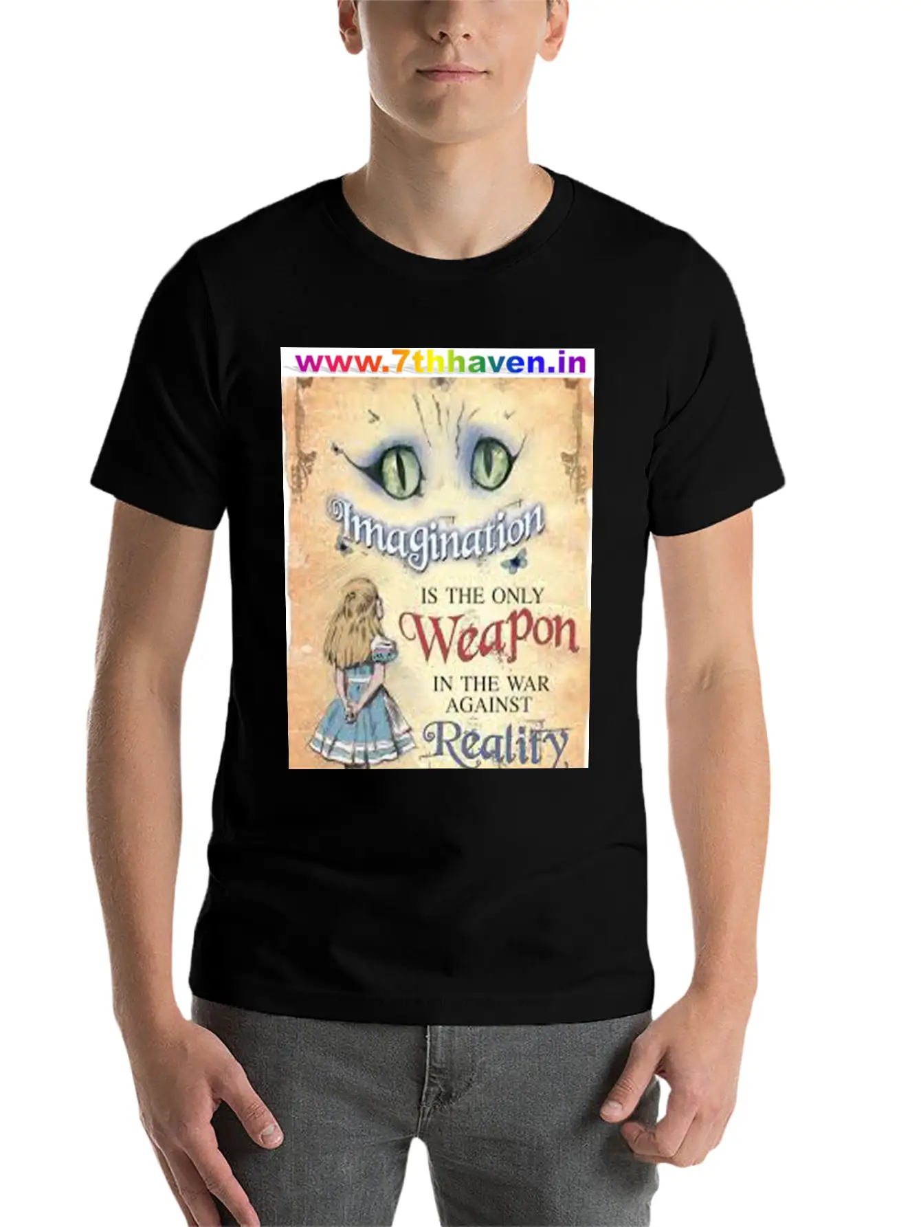 Imagination, T Shirt , Reality Classic Cotton Tee – Unisex Comfort For Any Season