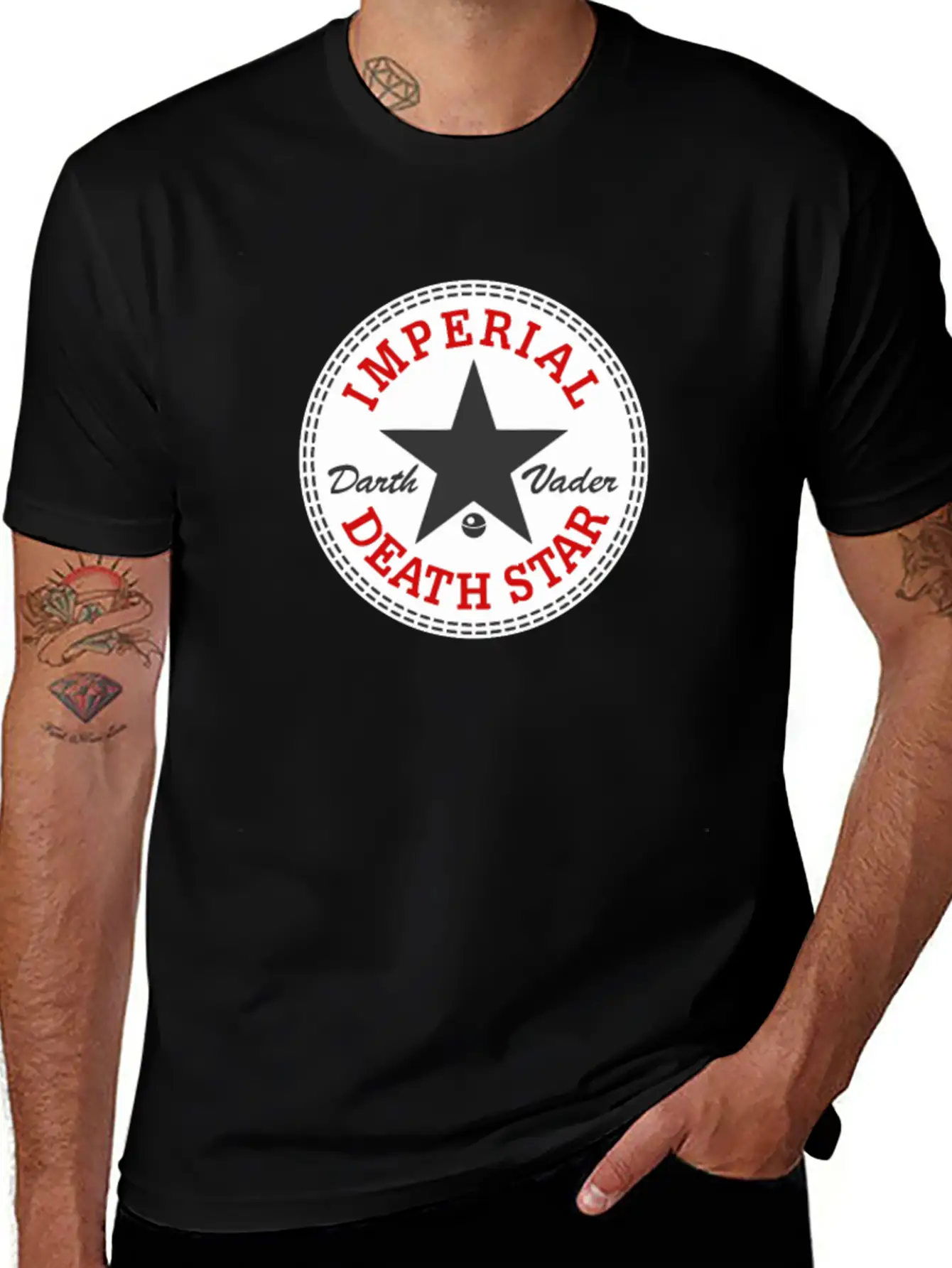 Imperial Death Star Unisex Casual T-Shirt – Clean Design For Daily Comfort