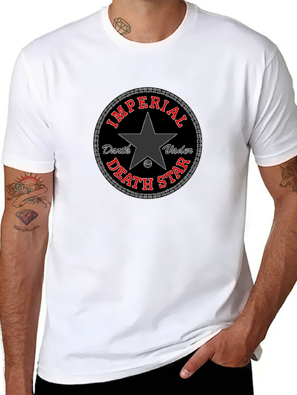 Imperial Death Star Unisex Casual T-Shirt – Clean Design For Daily Comfort