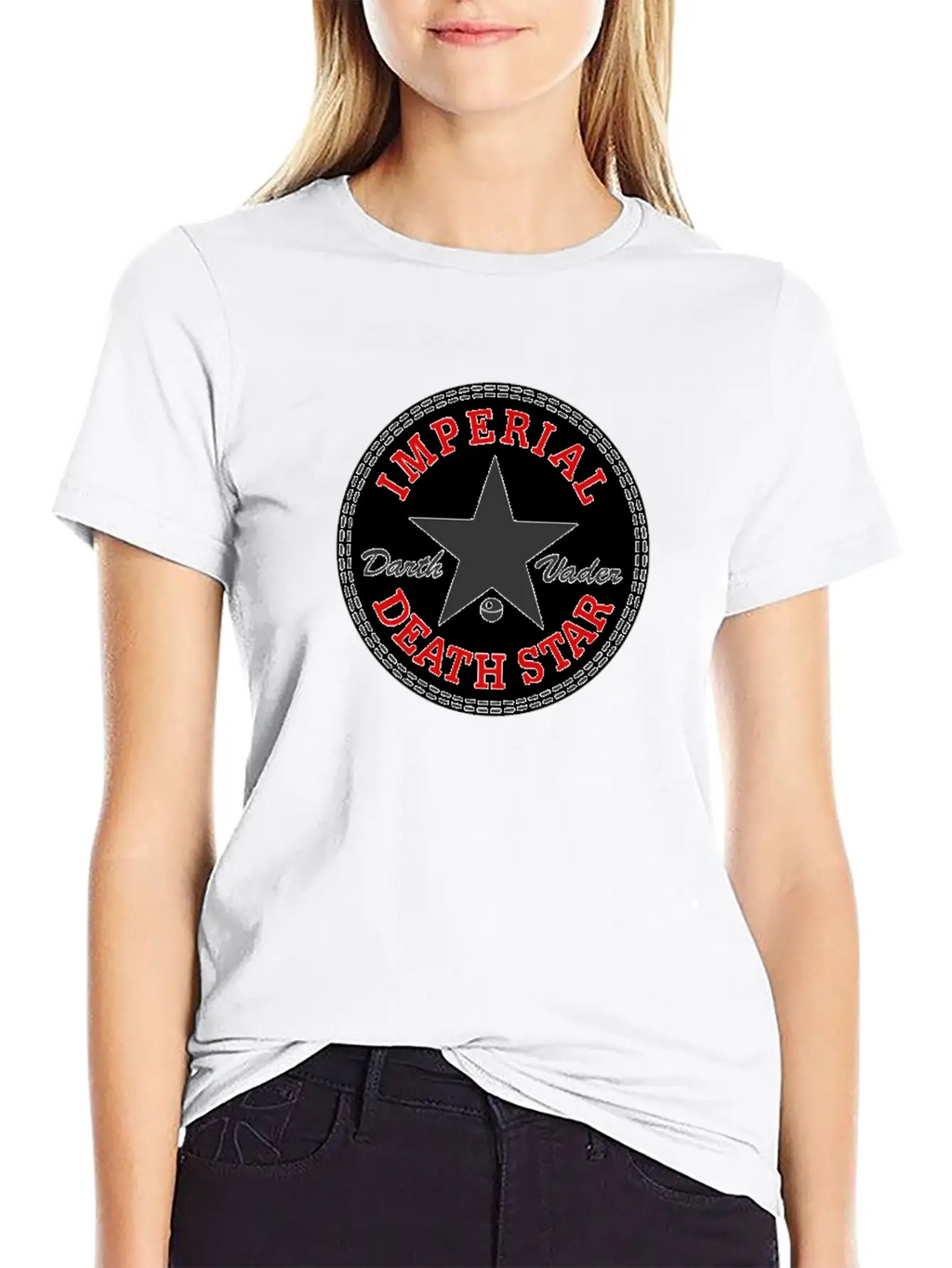 Imperial Death Star Unisex Casual T-Shirt – Clean Design For Daily Comfort