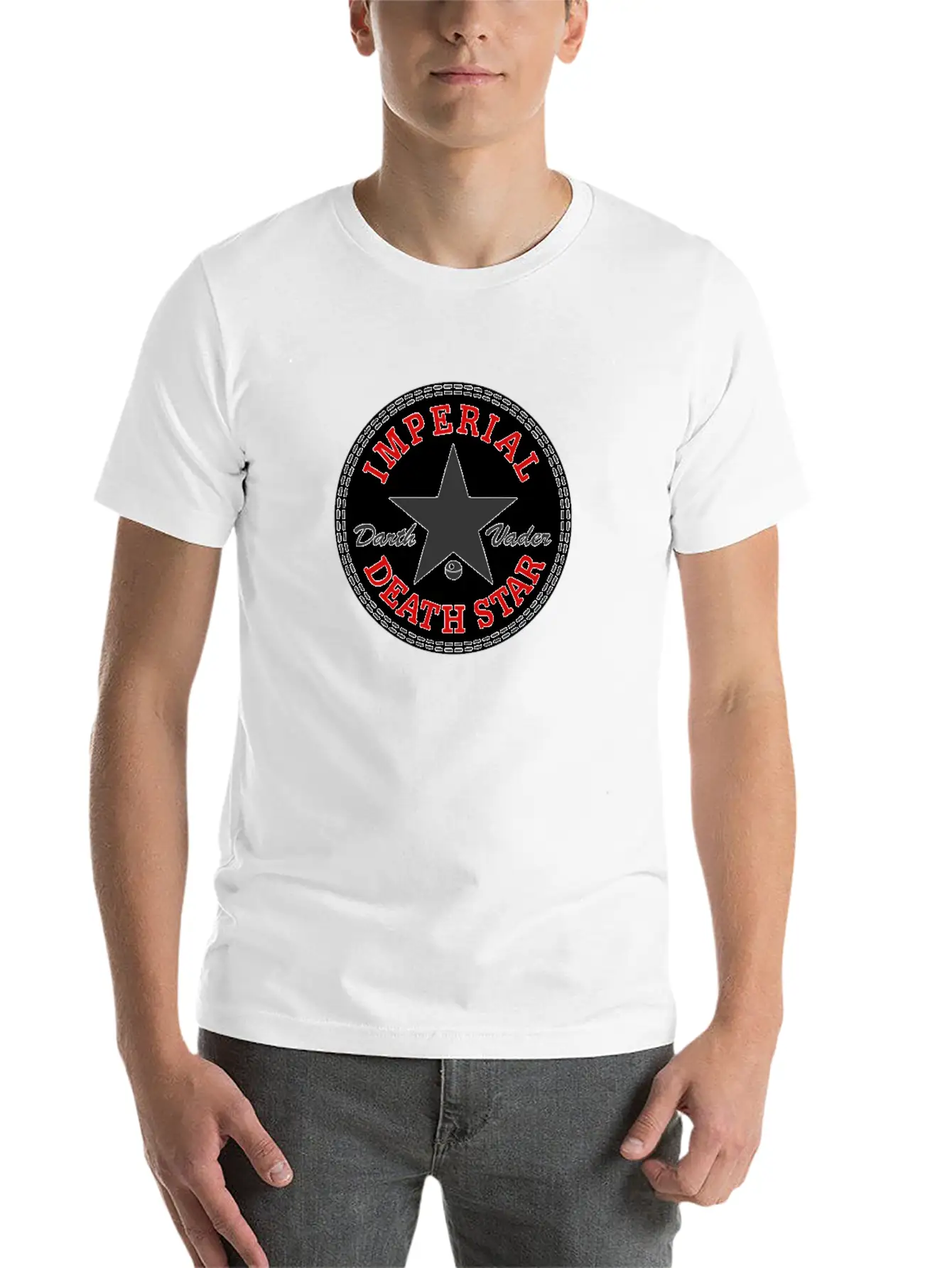Imperial Death Star Unisex Casual T-Shirt – Clean Design For Daily Comfort