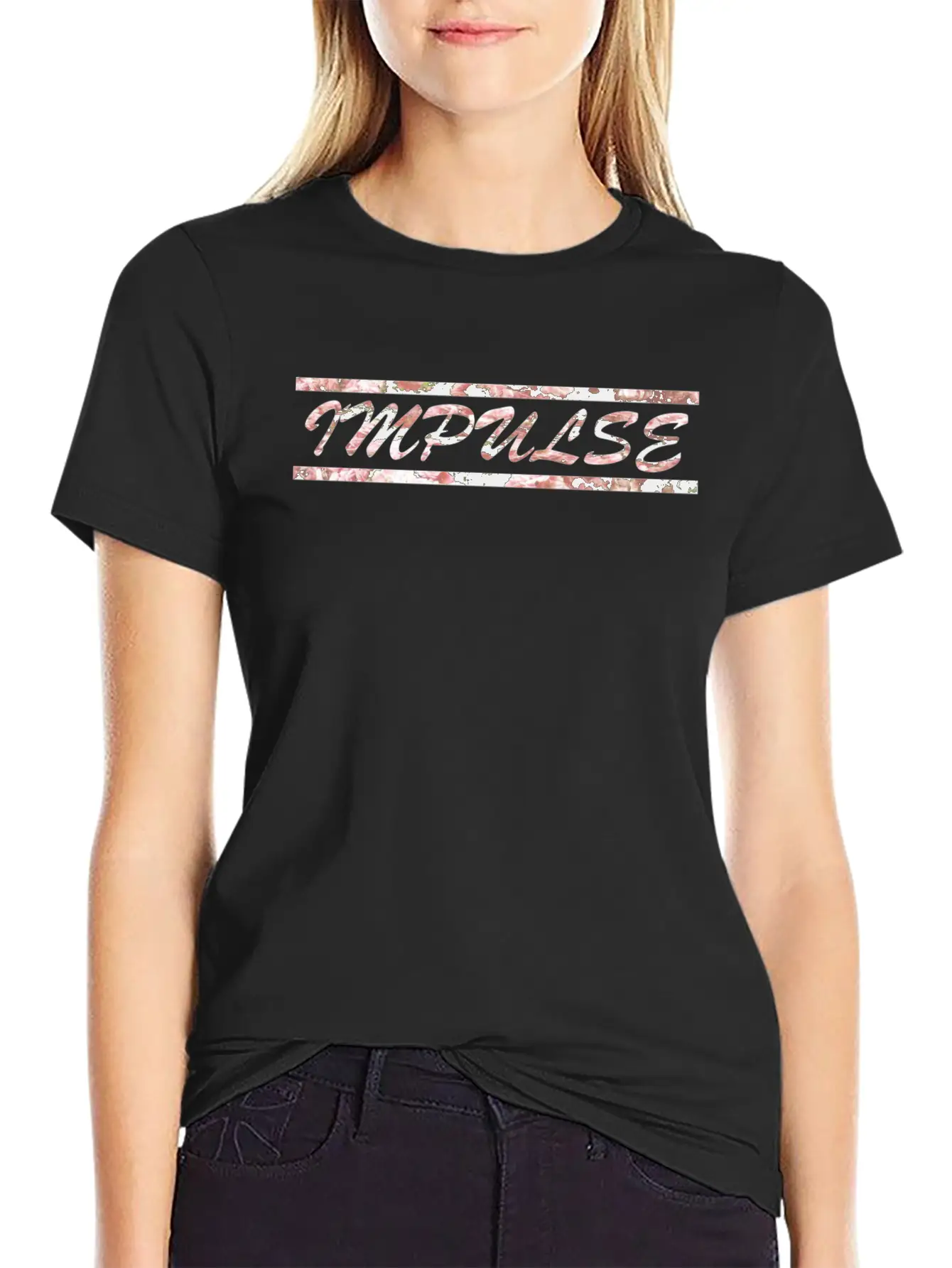 Impulse Floral Relaxed Everyday Tee – Lightweight And Durable Cotton