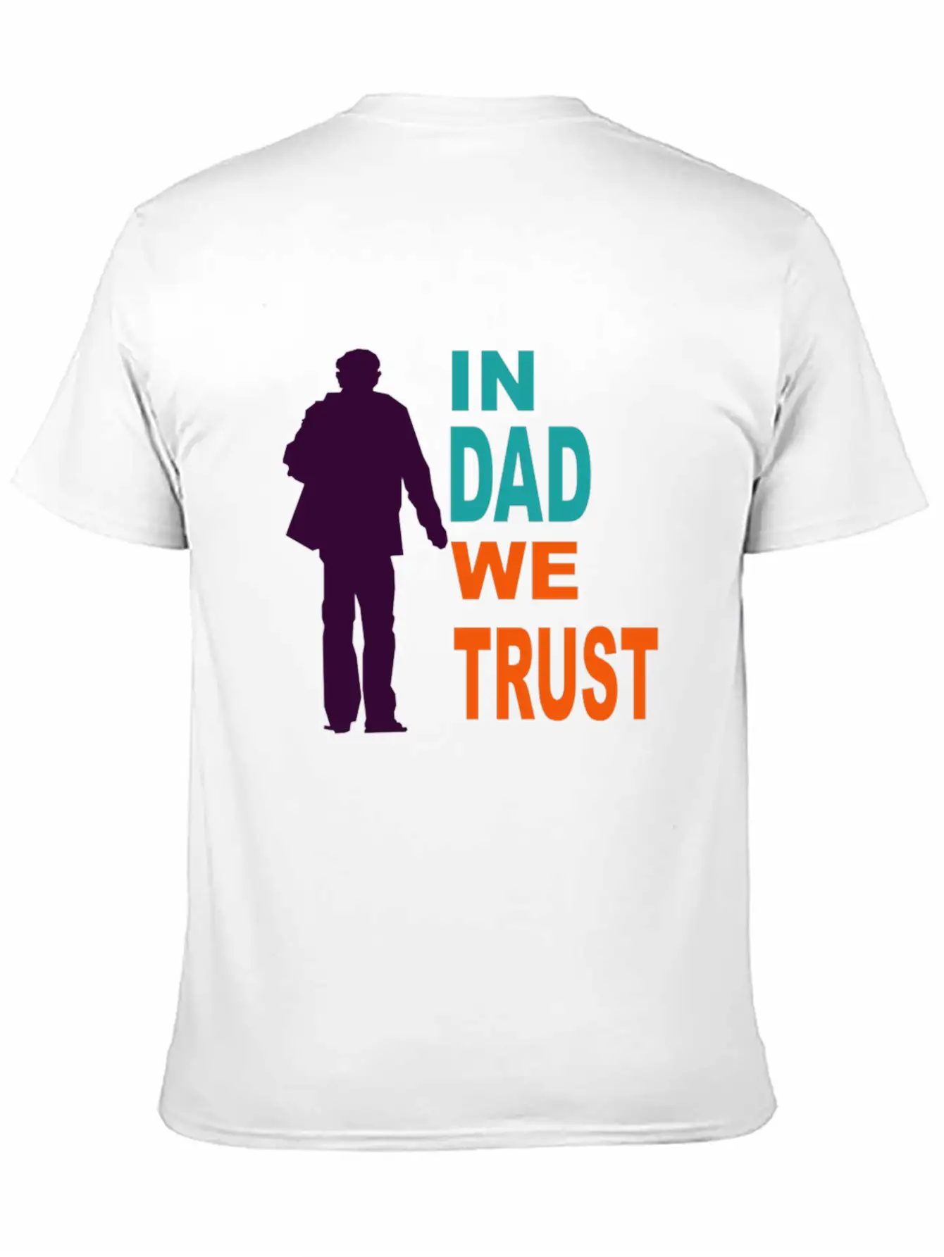 In Dad We Trust Classic Cotton Tee – Unisex Comfort For Any Season