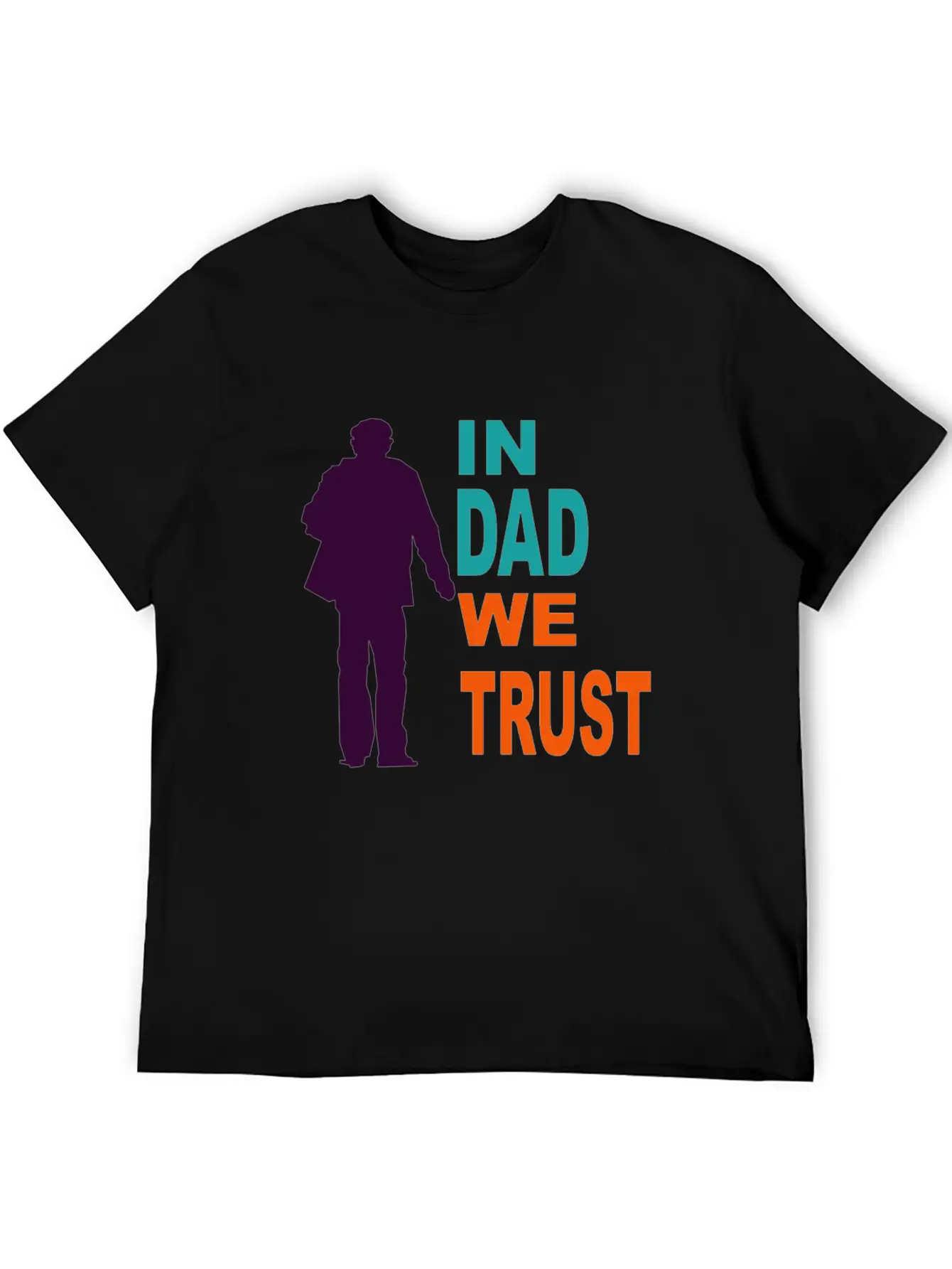 In Dad We Trust Classic Cotton Tee – Unisex Comfort For Any Season