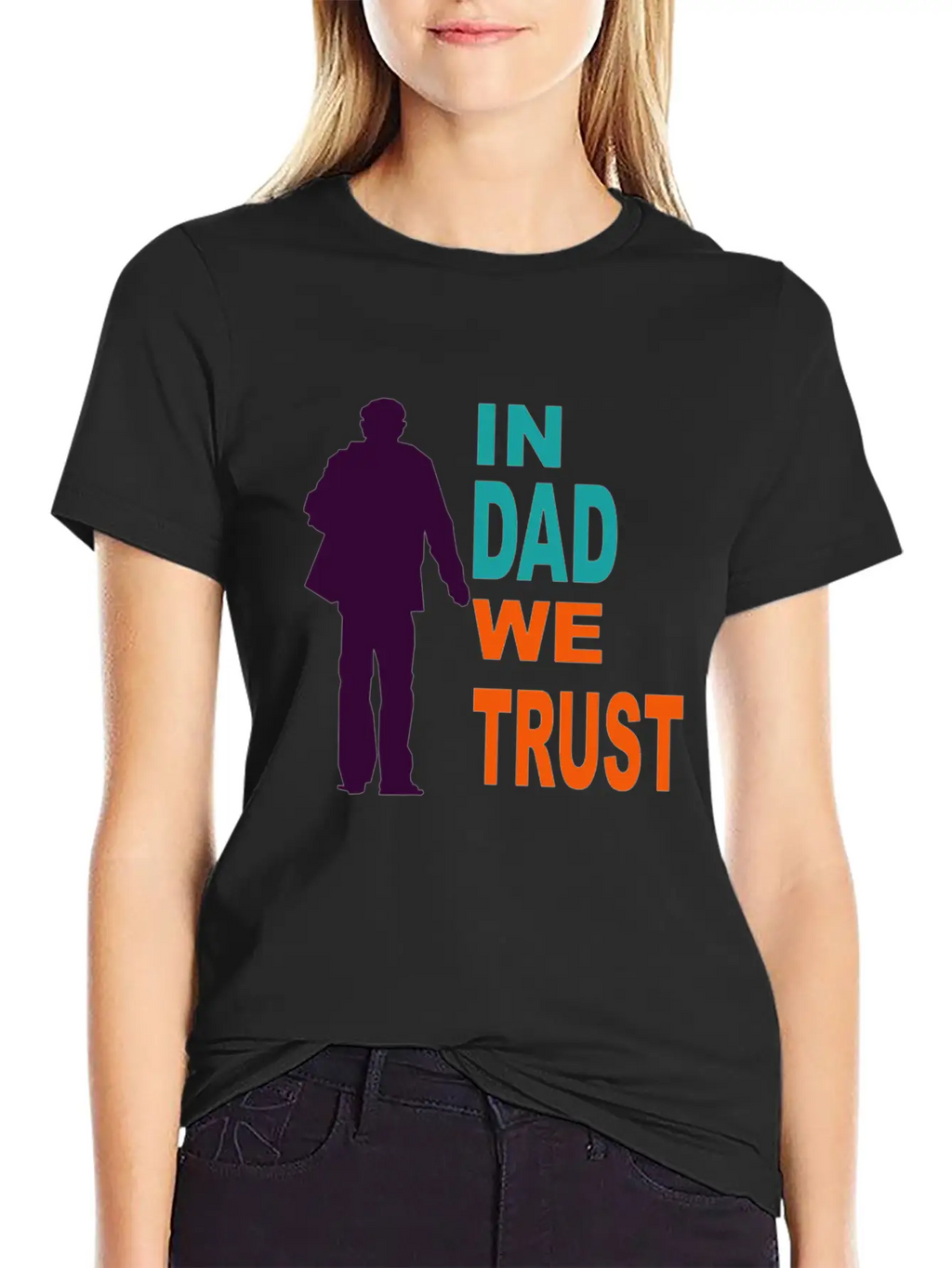 In Dad We Trust Classic Cotton Tee – Unisex Comfort For Any Season