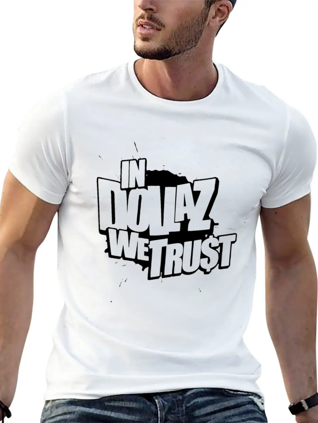 In Dollaz We Trust Unisex Casual T-Shirt – Clean Design For Daily Comfort