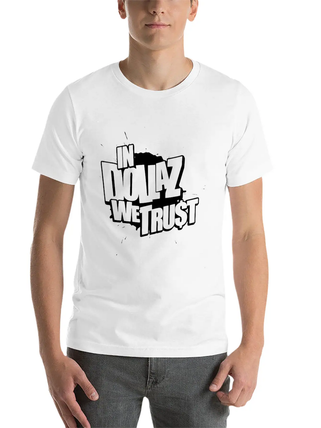 In Dollaz We Trust Unisex Casual T-Shirt – Clean Design For Daily Comfort