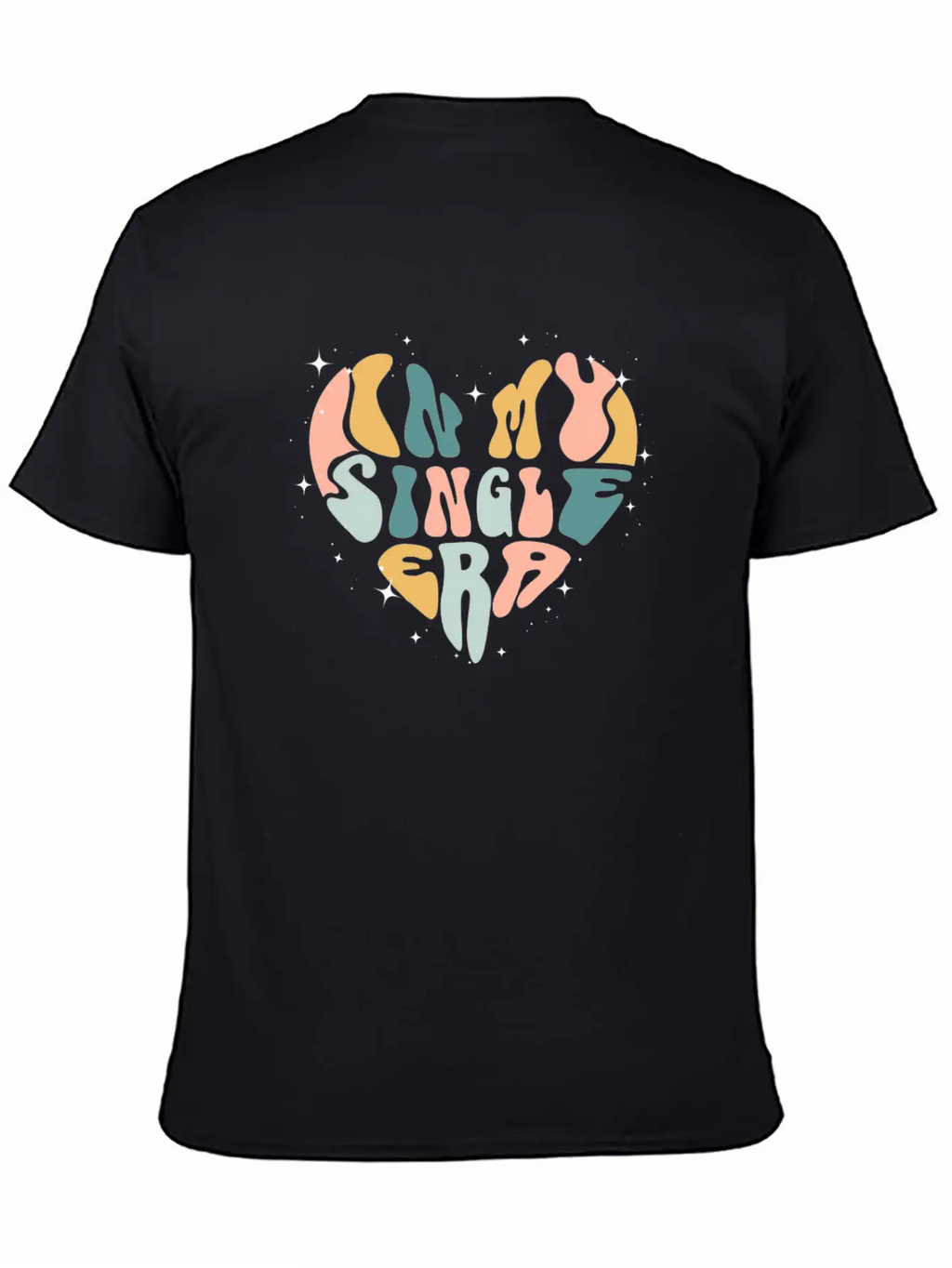 In My Single Era Funny Single Life Essential Cotton Tee For Daily Outfits – Unisex Style