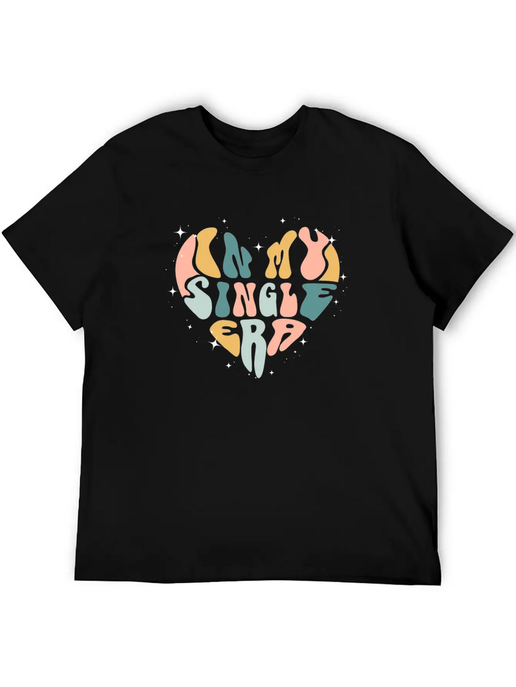 In My Single Era Funny Single Life Essential Cotton Tee For Daily Outfits – Unisex Style