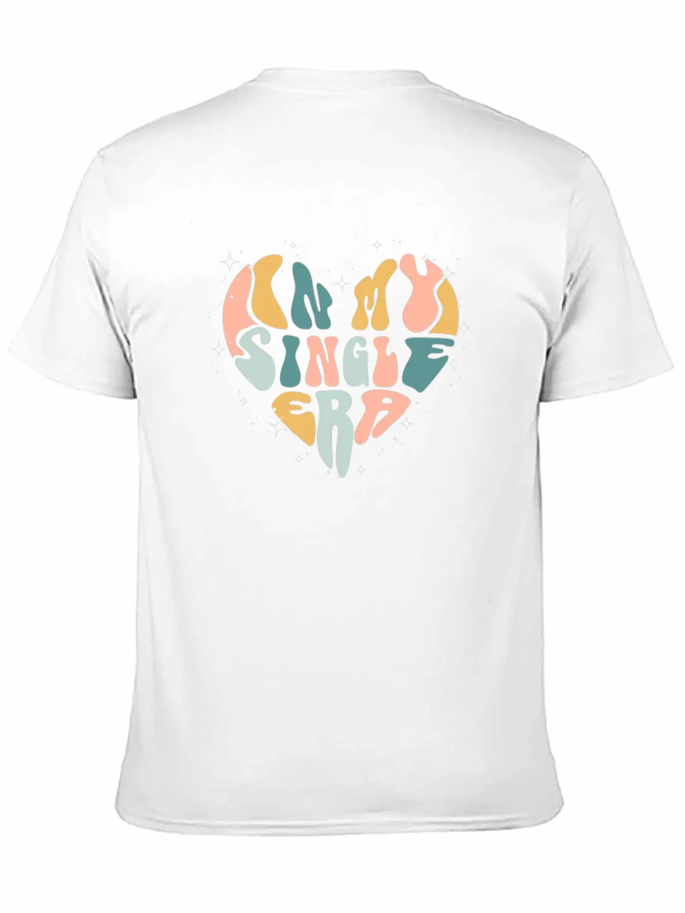 In My Single Era Funny Single Life Essential Cotton Tee For Daily Outfits – Unisex Style