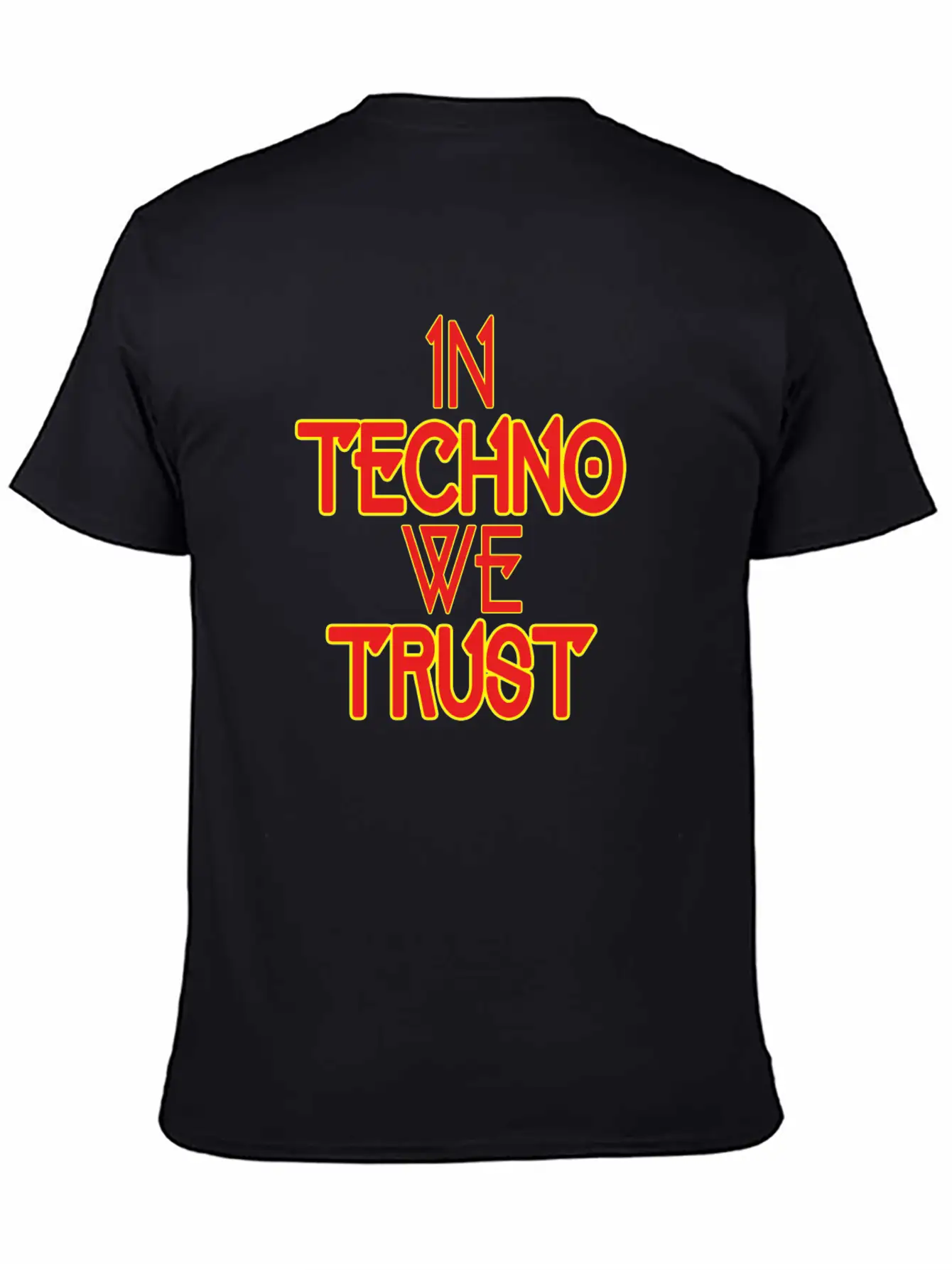 In Techno We Trust Rave Music Essential Unisex Summer Tee – Soft Cotton Casual Fit
