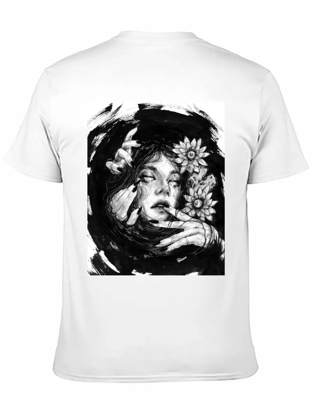 In The Dark Sea Breathable Graphic T-Shirt – Perfect For Casual Days
