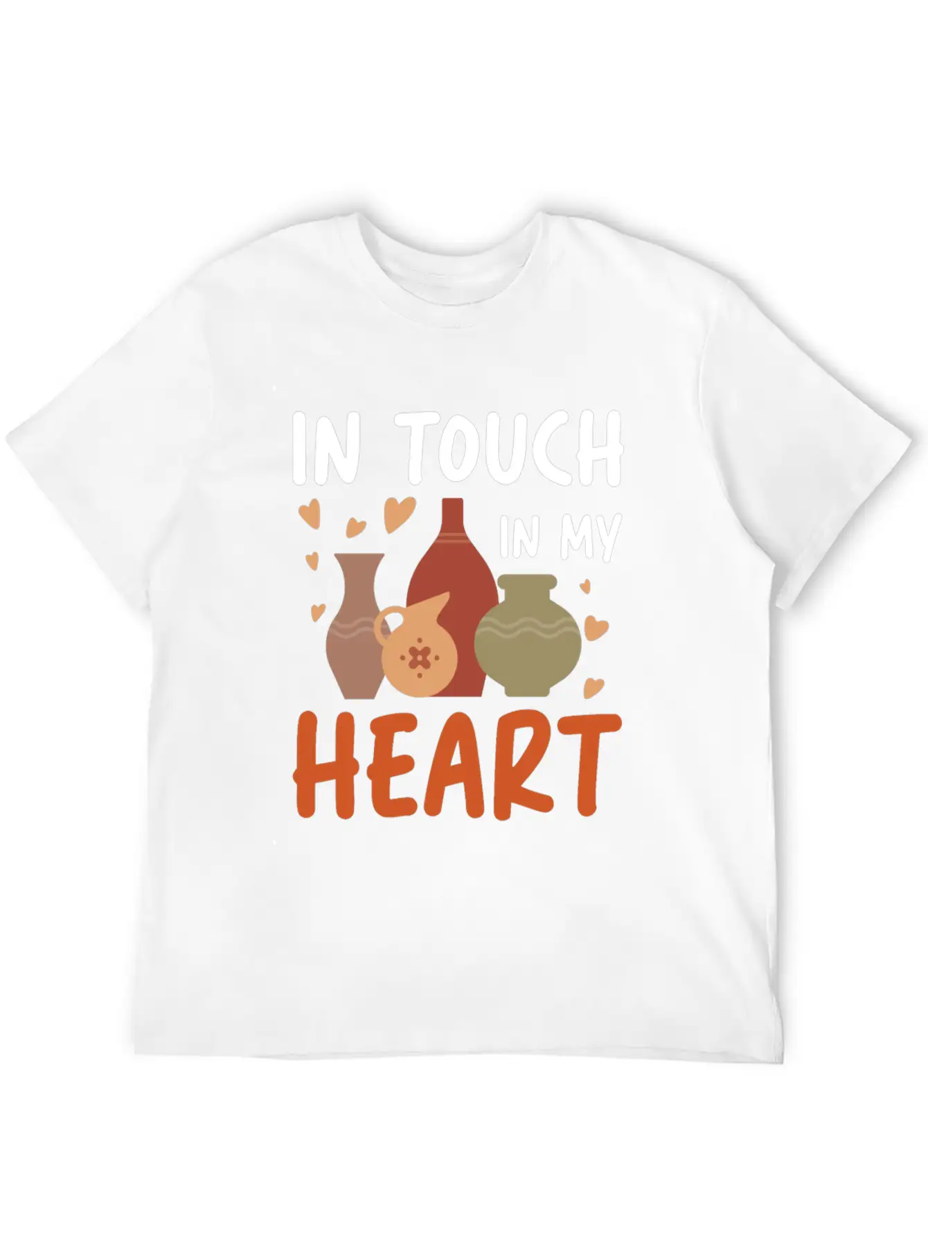 In Touch In My Heart For A Pottery Potter Timeless Short Sleeve Tee – Comfy And Minimalist Design