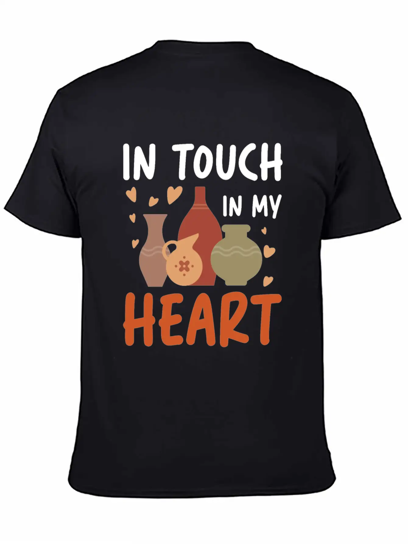 In Touch In My Heart For A Pottery Potter Timeless Short Sleeve Tee – Comfy And Minimalist Design