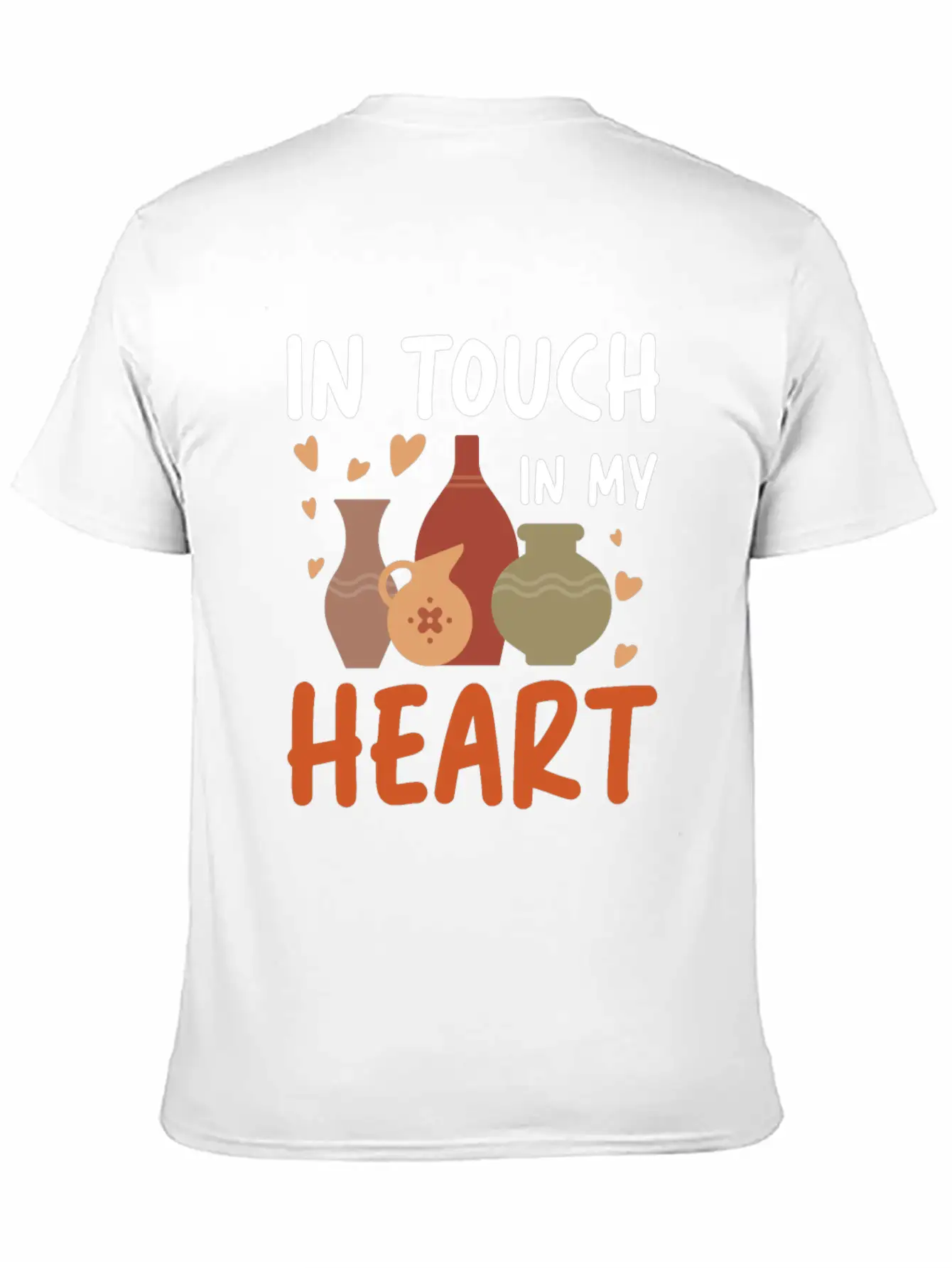 In Touch In My Heart For A Pottery Potter Timeless Short Sleeve Tee – Comfy And Minimalist Design