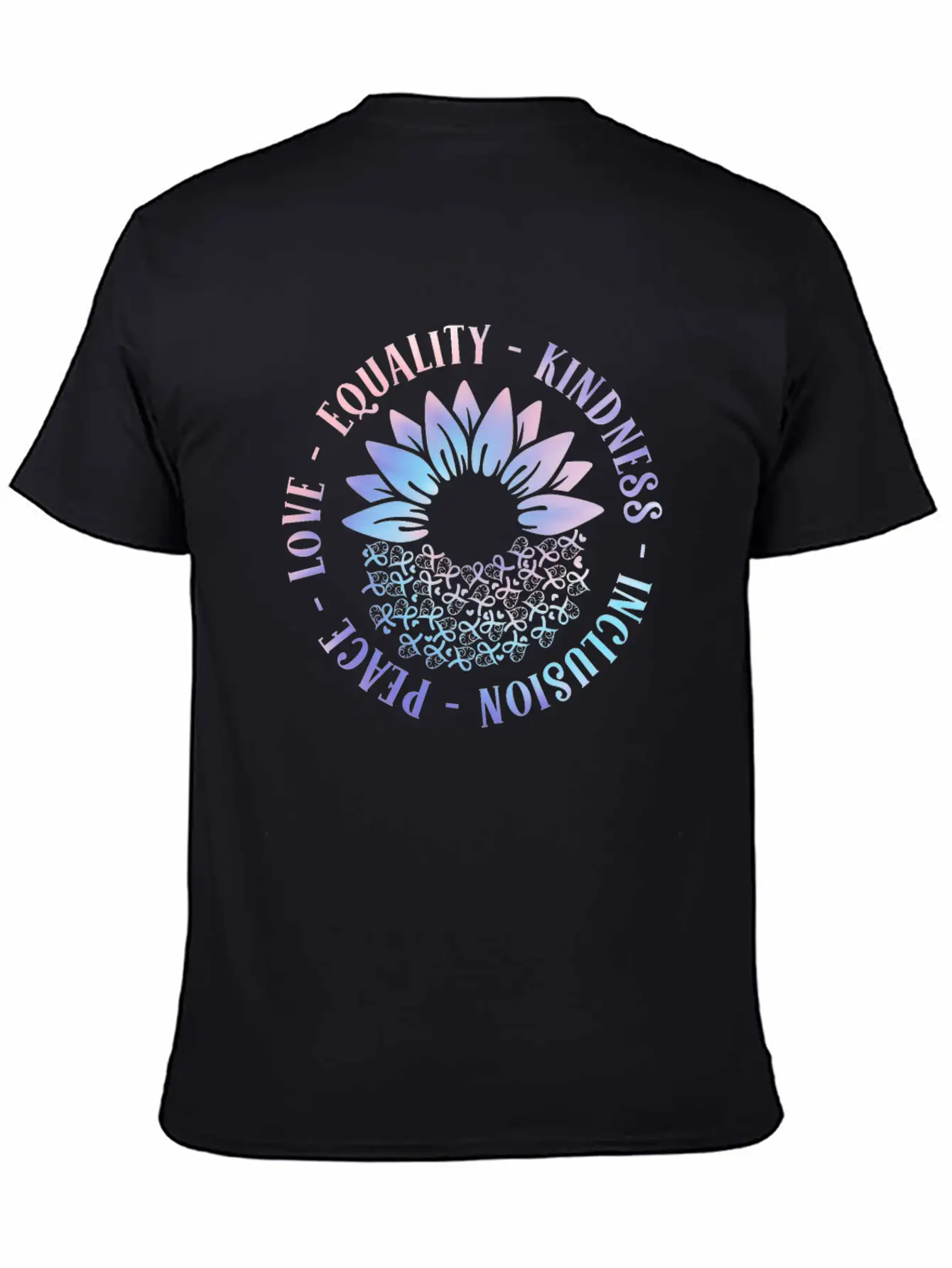 Inclusion Love Peace Kindness Solidarity Classic Cotton Tee – Unisex Comfort For Any Season