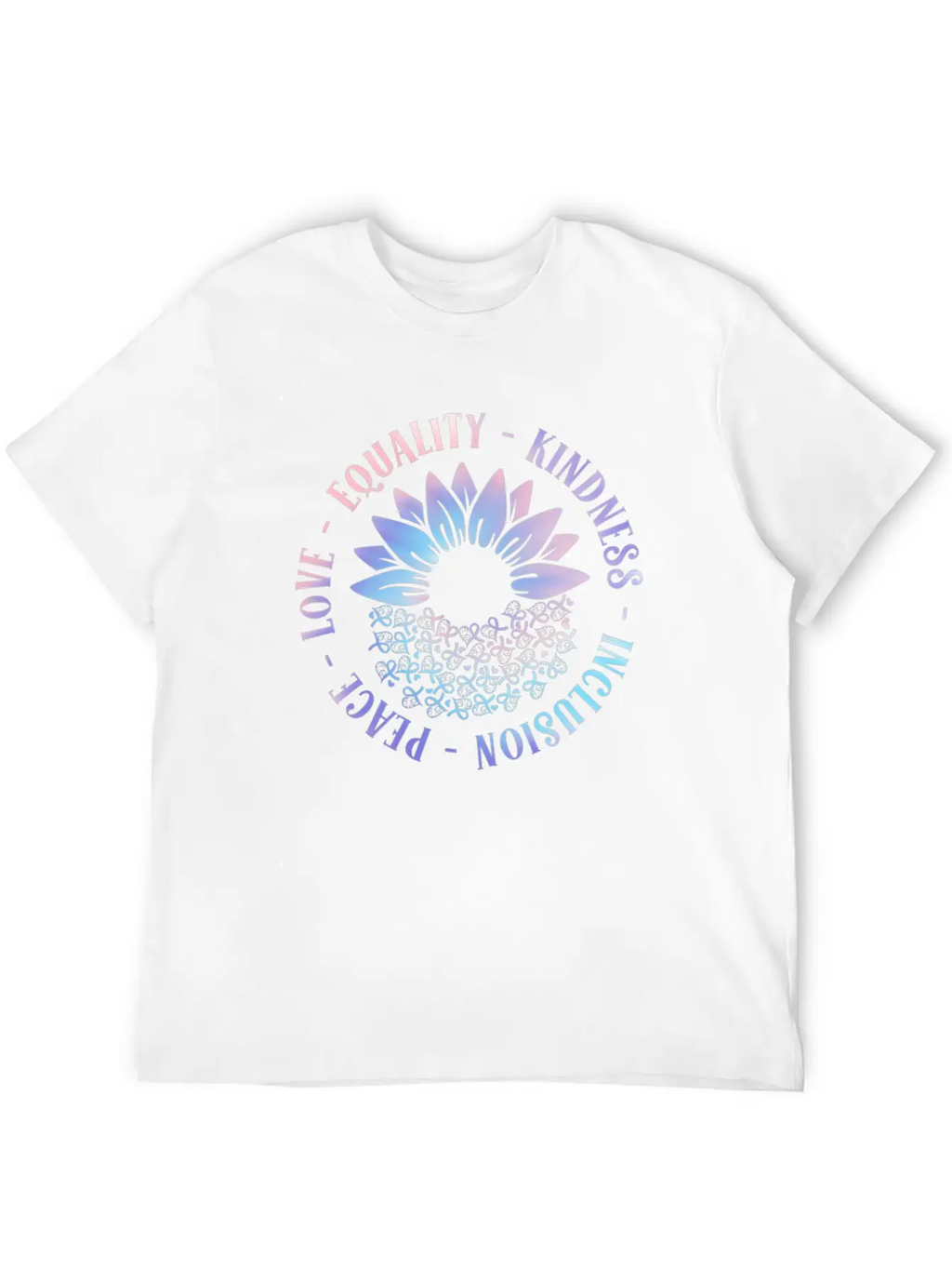 Inclusion Love Peace Kindness Solidarity Classic Cotton Tee – Unisex Comfort For Any Season