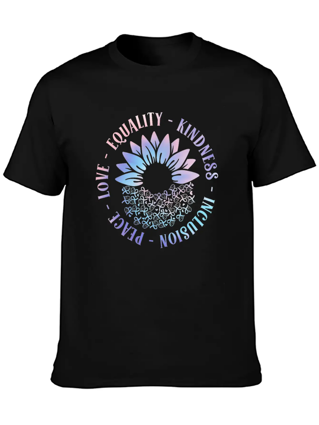 Inclusion Love Peace Kindness Solidarity Classic Cotton Tee – Unisex Comfort For Any Season