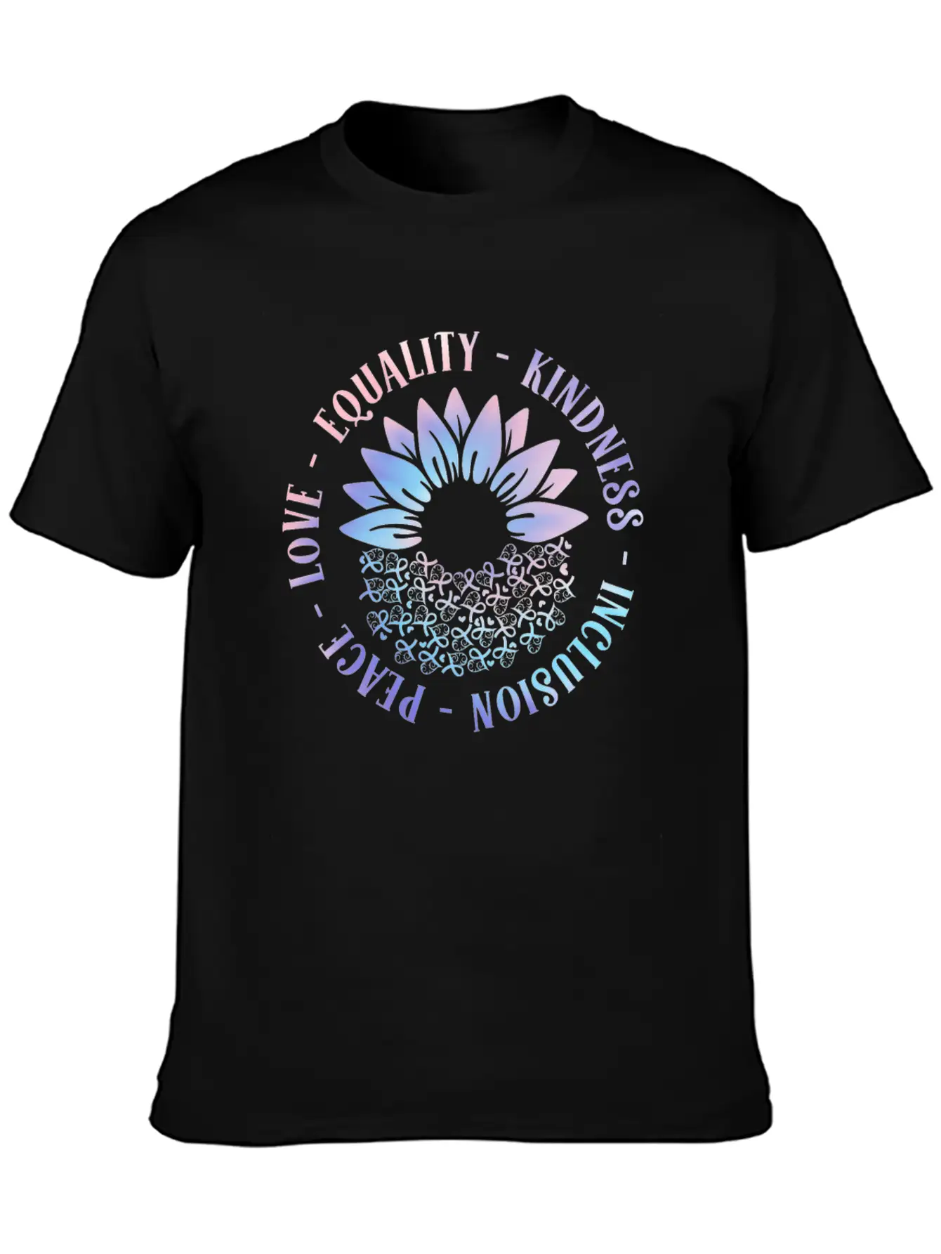 Inclusion Love Peace Kindness Solidarity Classic Cotton Tee – Unisex Comfort For Any Season