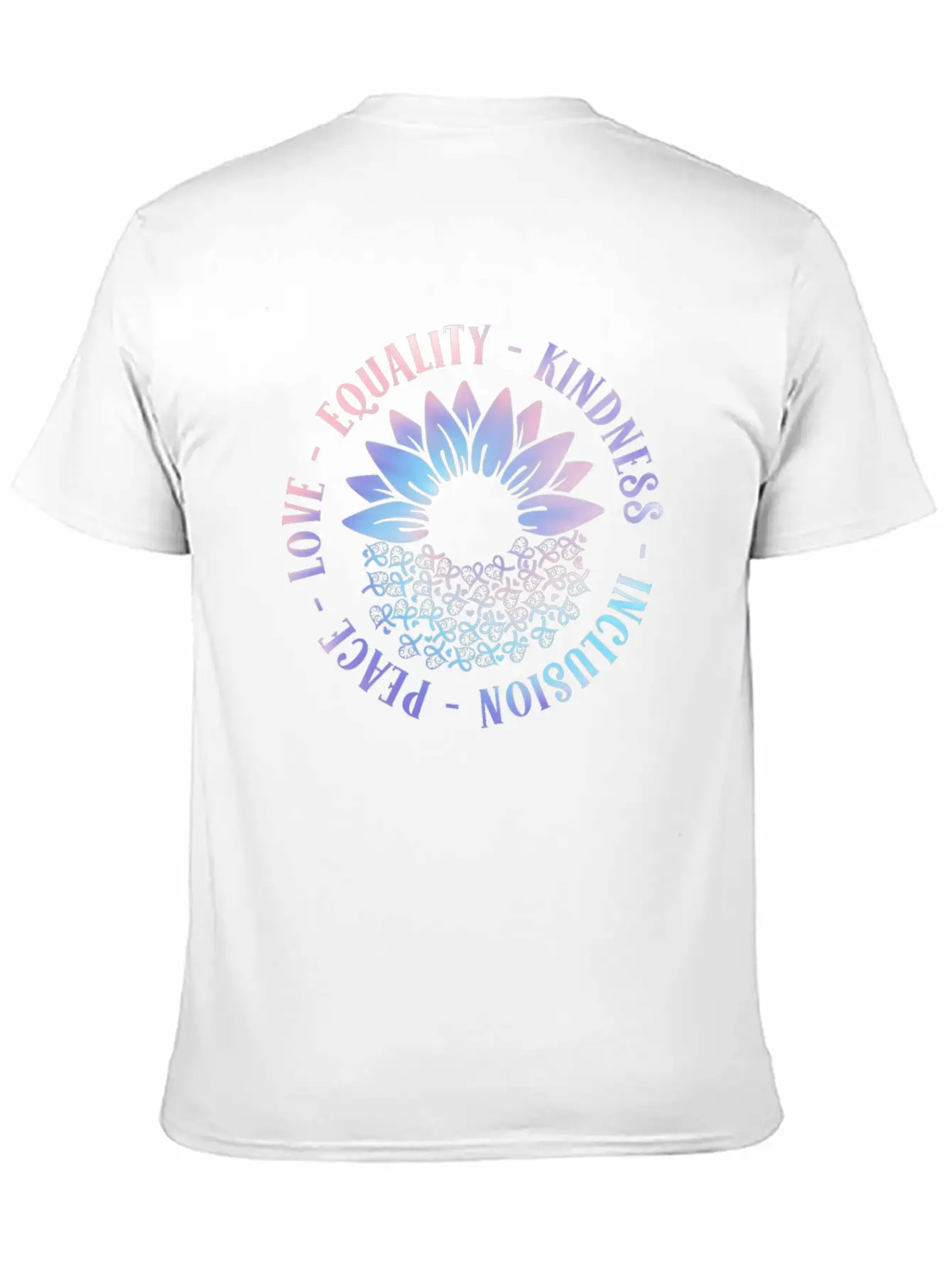 Inclusion Love Peace Kindness Solidarity Classic Cotton Tee – Unisex Comfort For Any Season