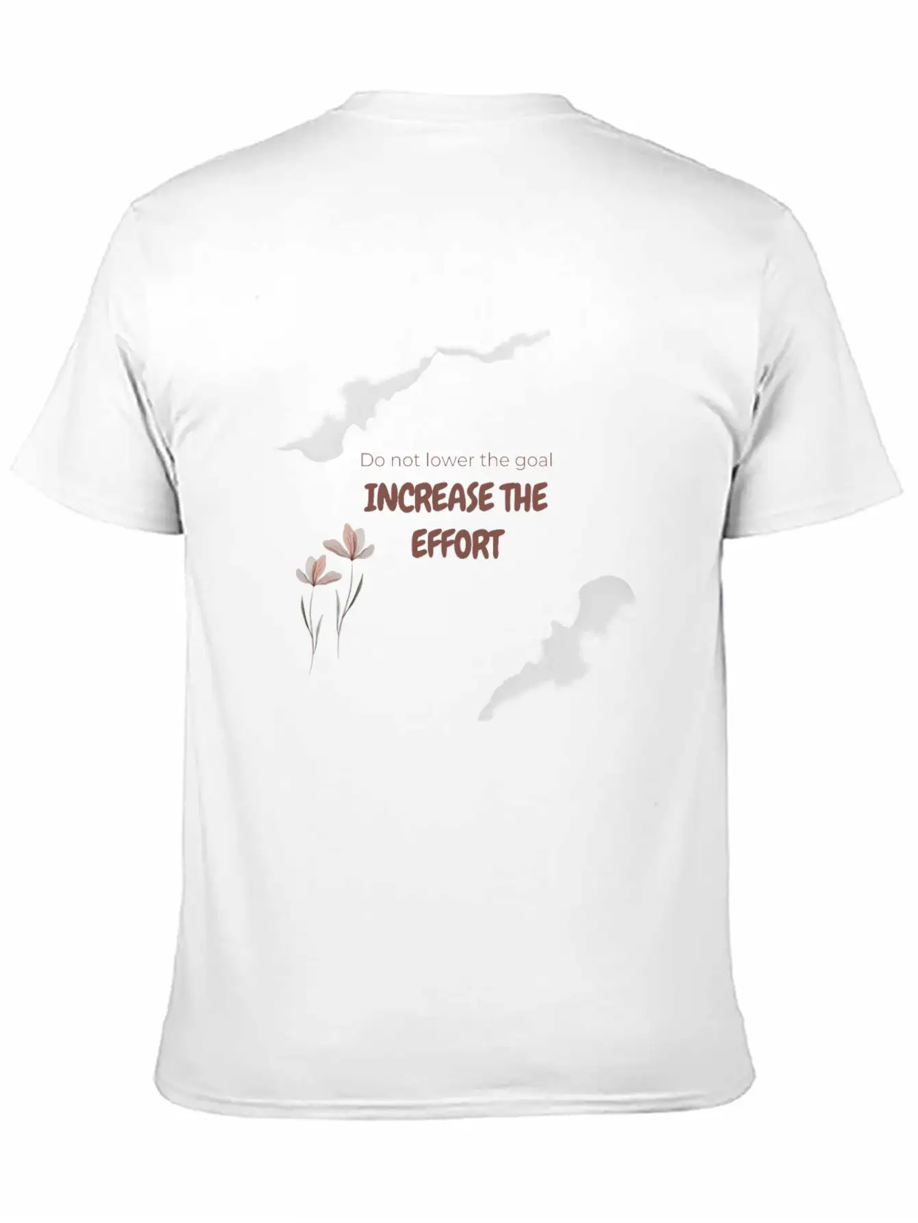 Increase The Effort To Increase The Goal. Essential Cotton Tee For Daily Outfits – Unisex Style