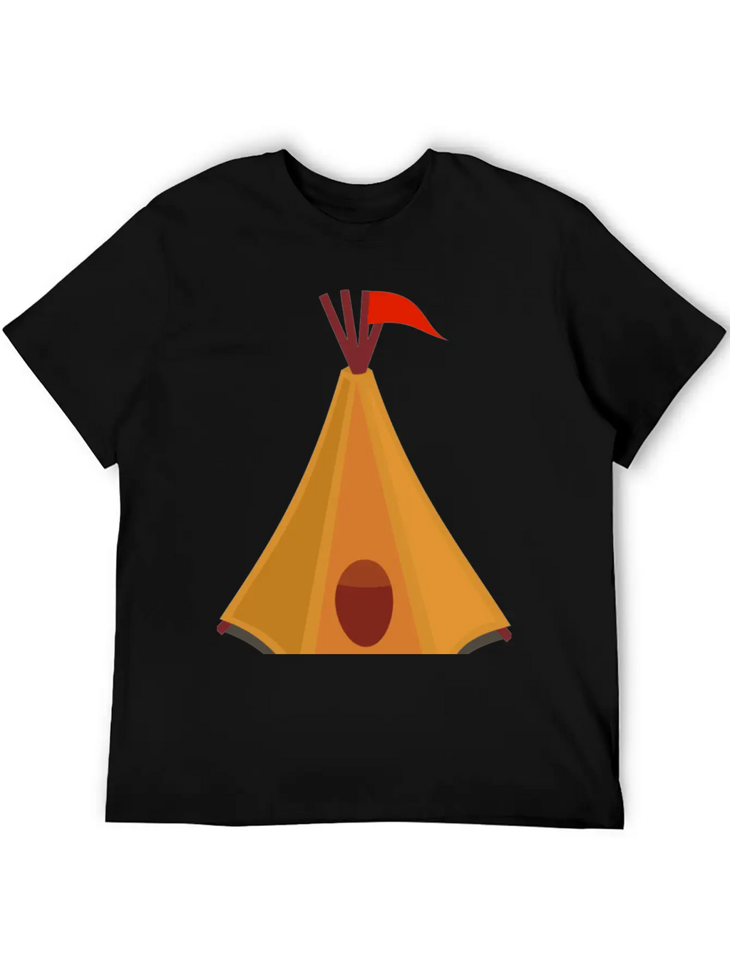 Indian Indianer American Tent Zelt Teepee Tomahawk Timeless Short Sleeve Tee – Comfy And Minimalist Design