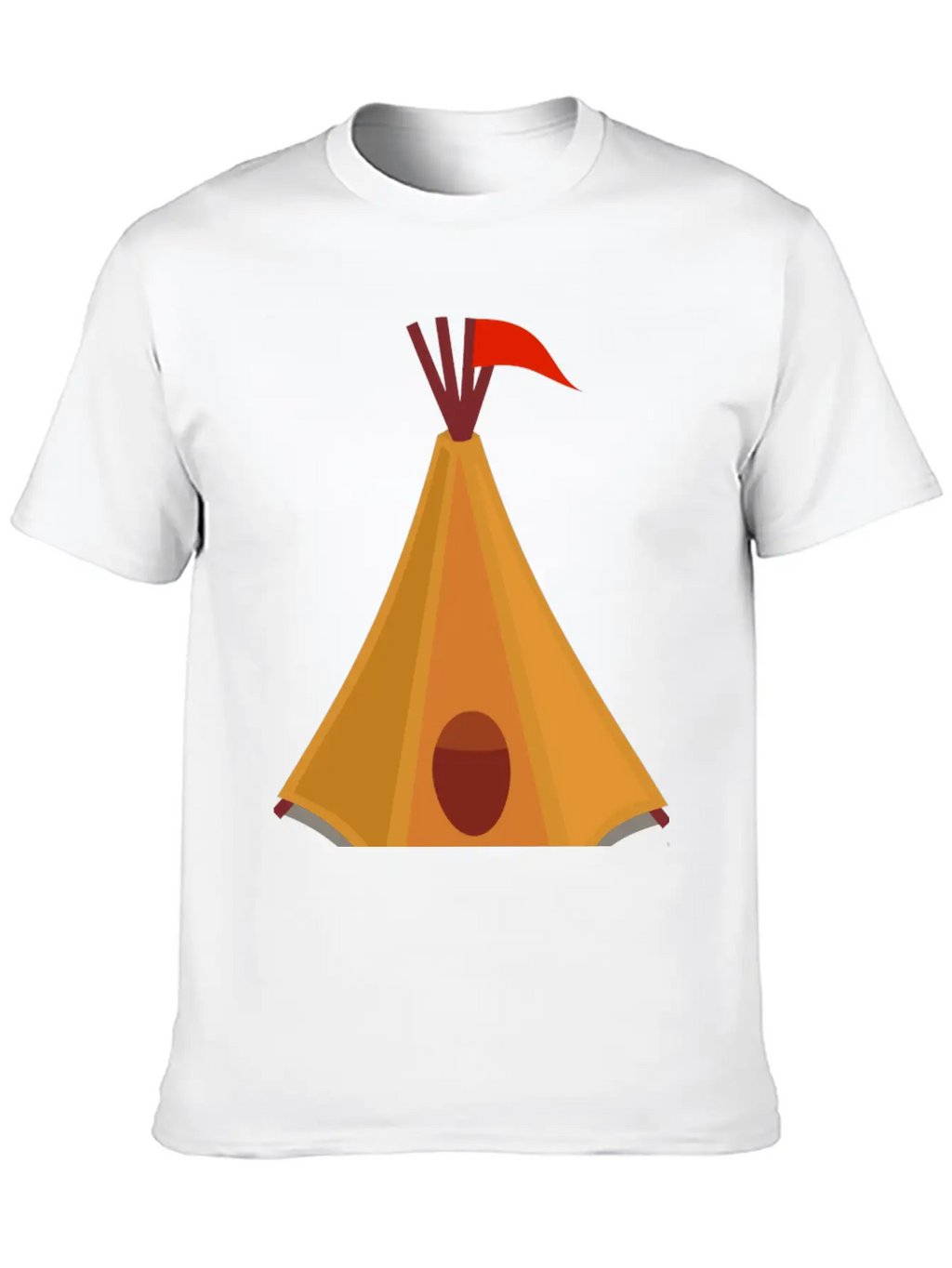Indian Indianer American Tent Zelt Teepee Tomahawk Timeless Short Sleeve Tee – Comfy And Minimalist Design