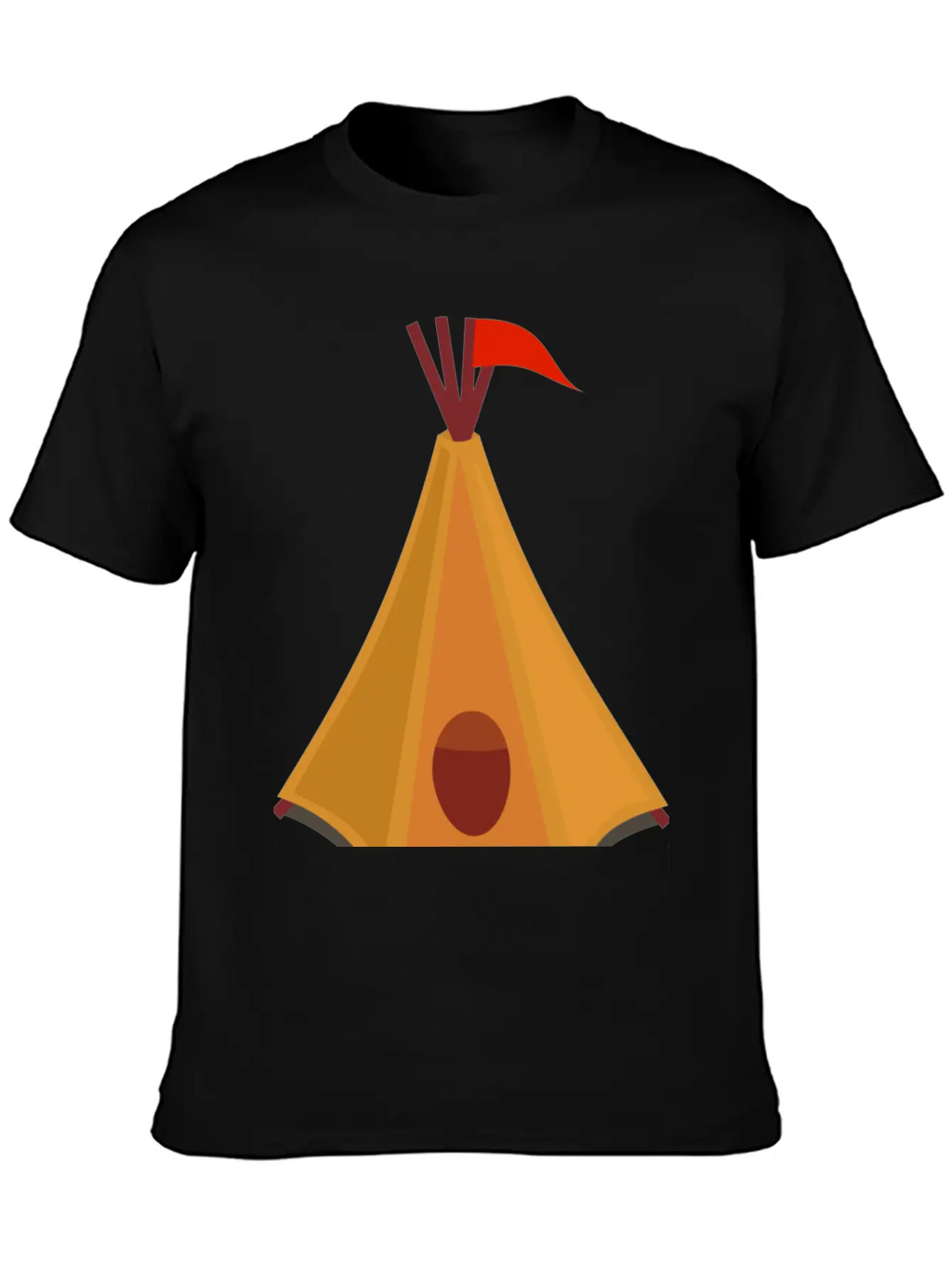 Indian Indianer American Tent Zelt Teepee Tomahawk Timeless Short Sleeve Tee – Comfy And Minimalist Design