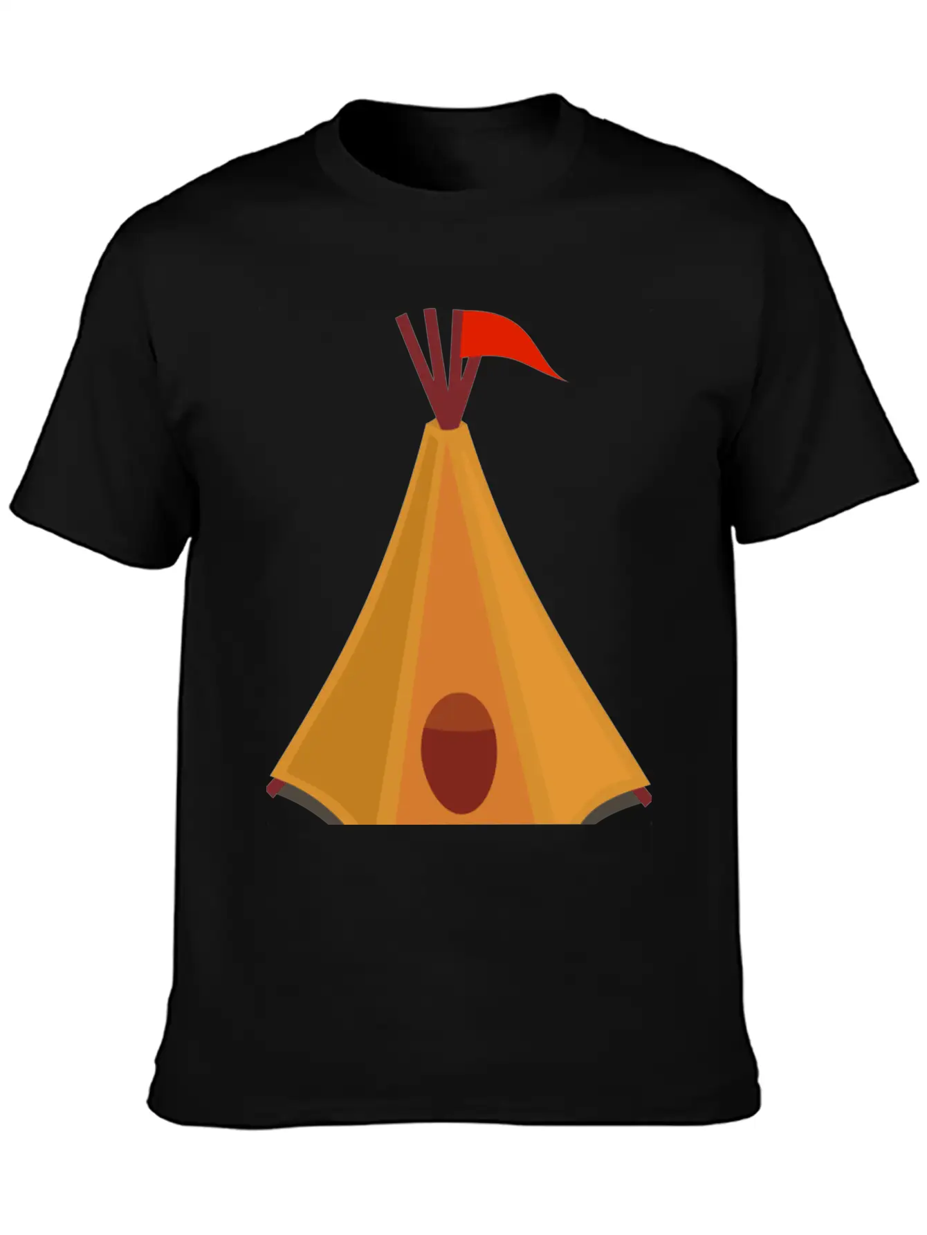 Indian Indianer American Tent Zelt Teepee Tomahawk Timeless Short Sleeve Tee – Comfy And Minimalist Design
