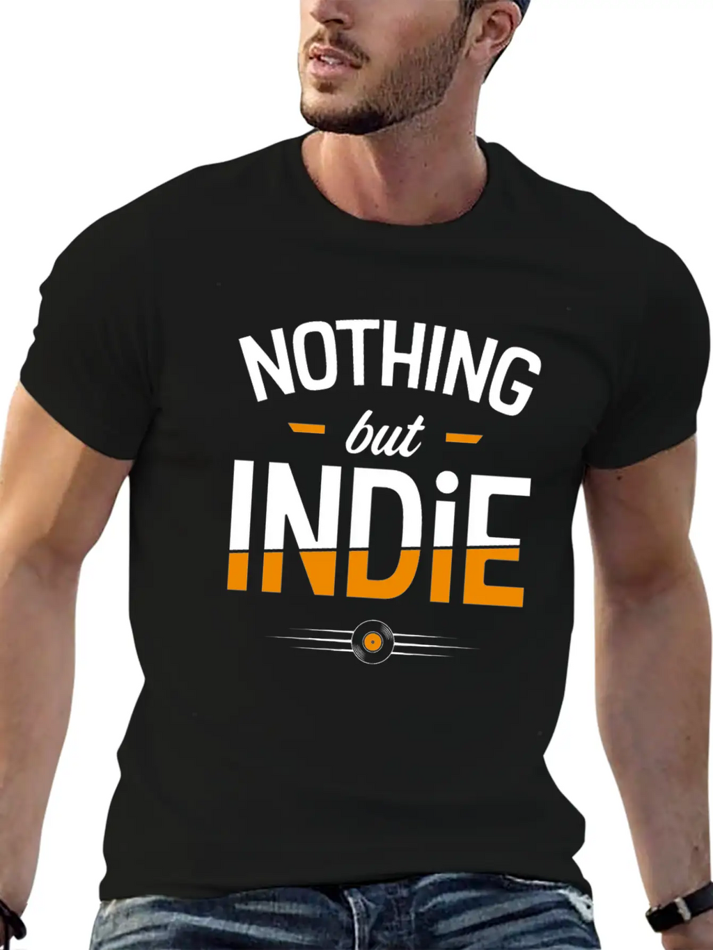 Indie Rock Music Relaxed Everyday Tee – Lightweight And Durable Cotton