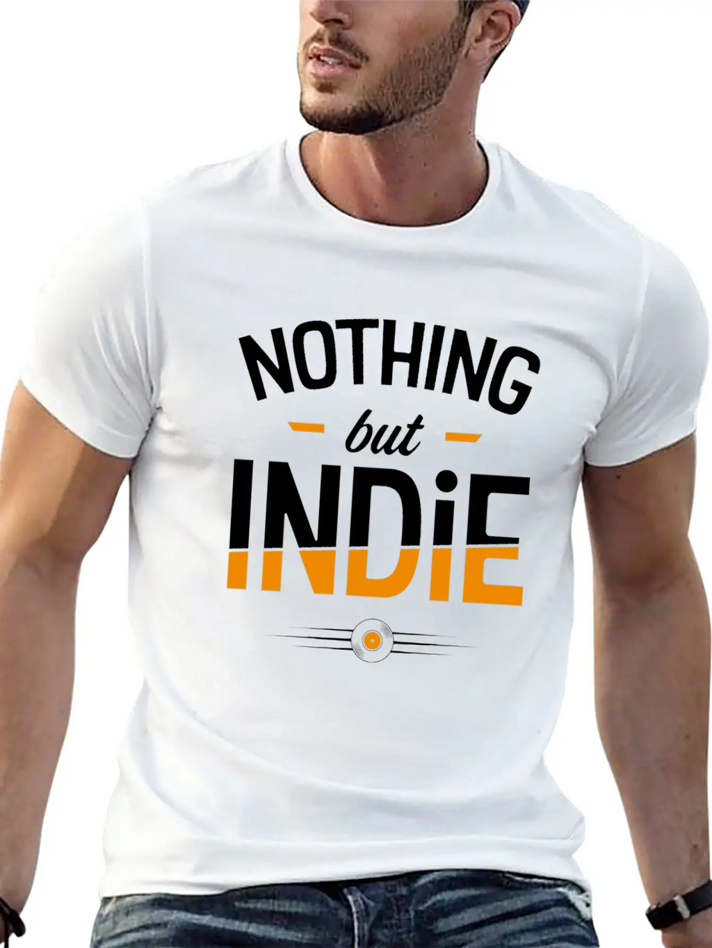 Indie Rock Music Relaxed Everyday Tee – Lightweight And Durable Cotton