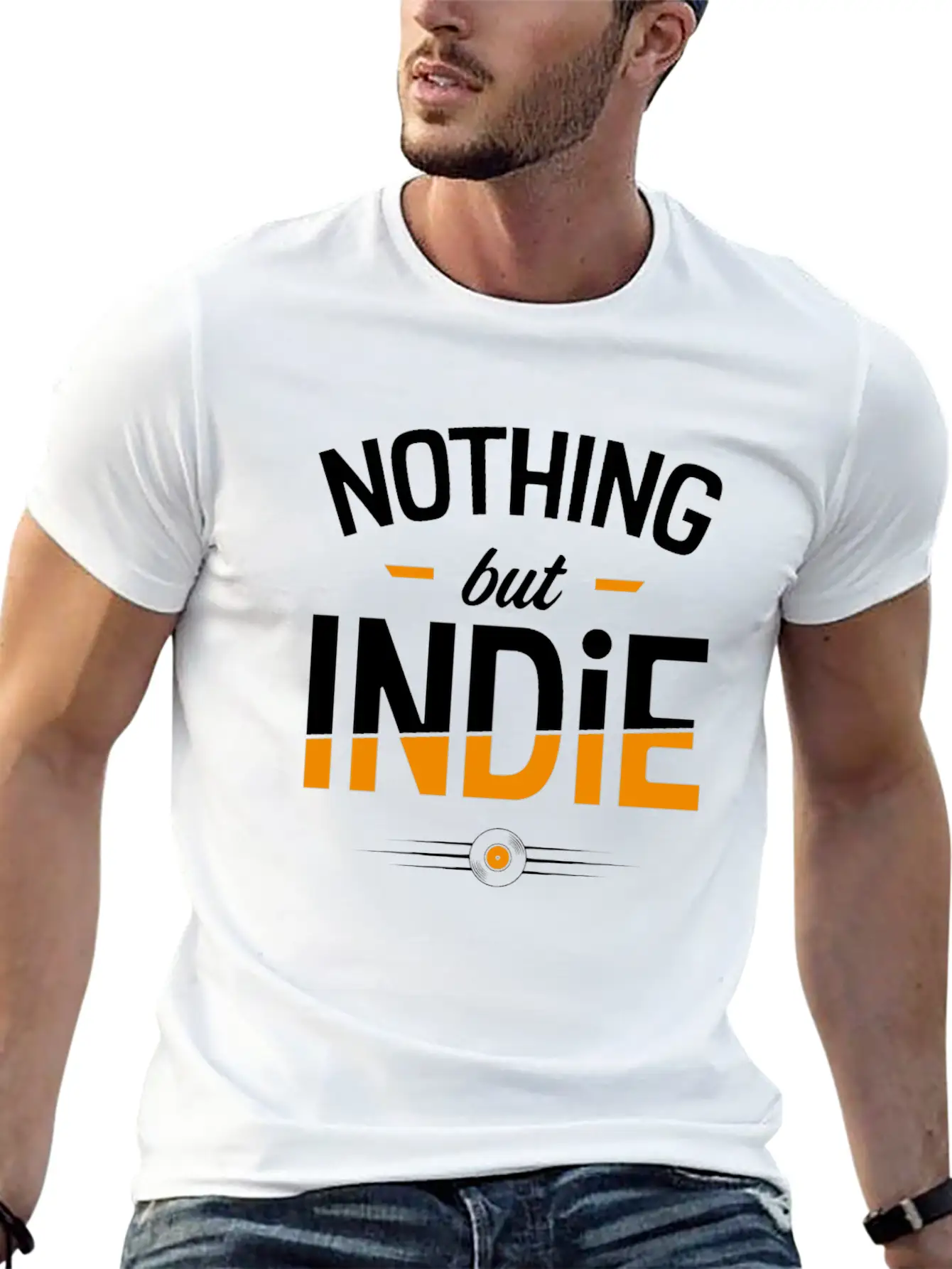 Indie Rock Music Relaxed Everyday Tee – Lightweight And Durable Cotton