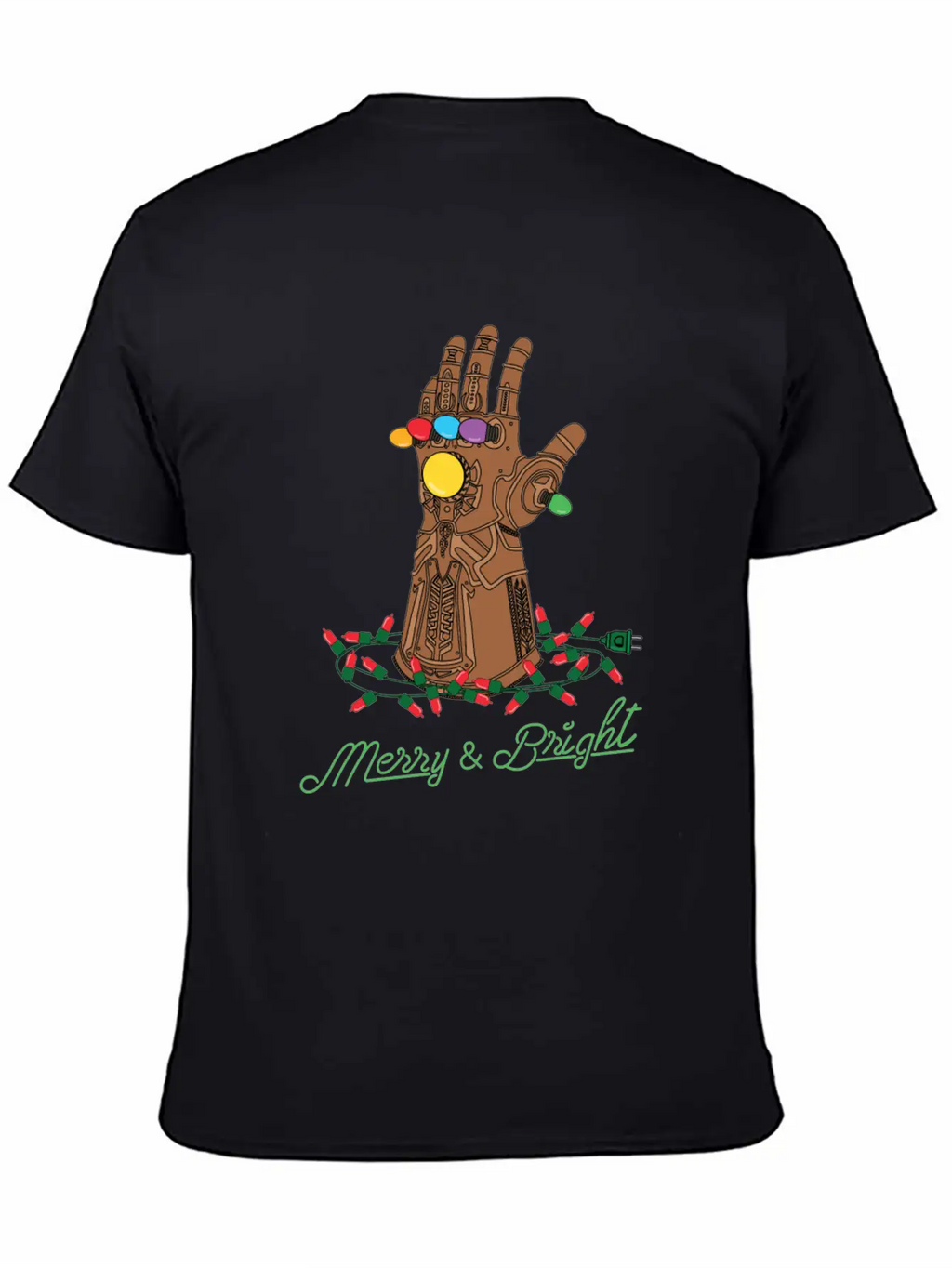 Infinity Gauntlet Merry & Bright Modern Fit Casual T-Shirt – Clean And Versatile Design