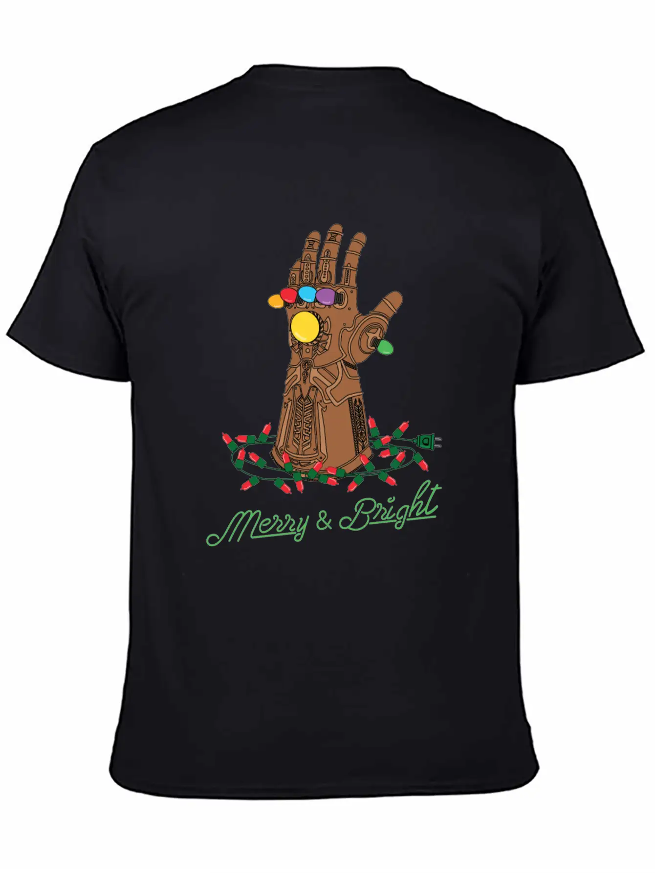 Infinity Gauntlet Merry & Bright Modern Fit Casual T-Shirt – Clean And Versatile Design
