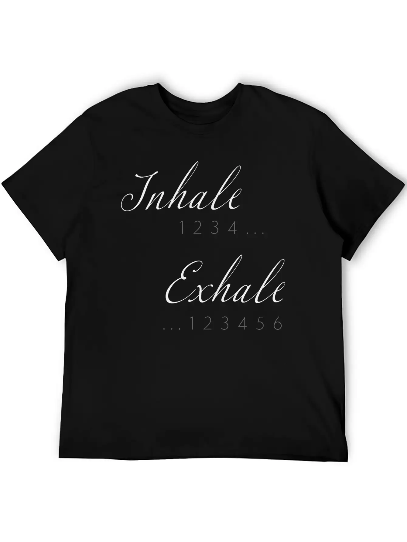 Inhale Exhale Relaxed Everyday Tee – Lightweight And Durable Cotton