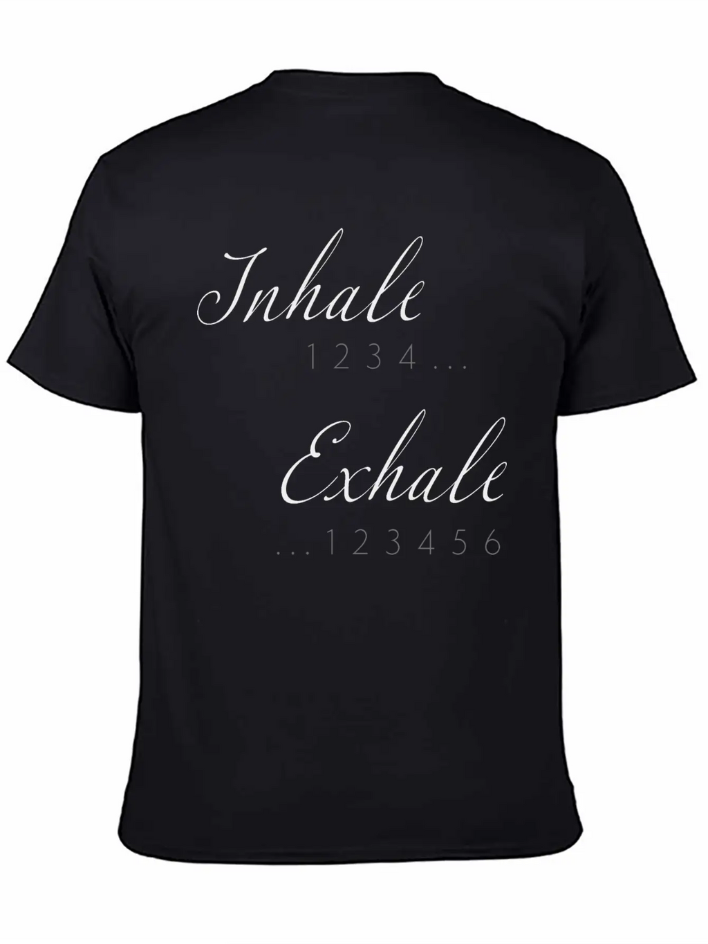 Inhale Exhale Relaxed Everyday Tee – Lightweight And Durable Cotton