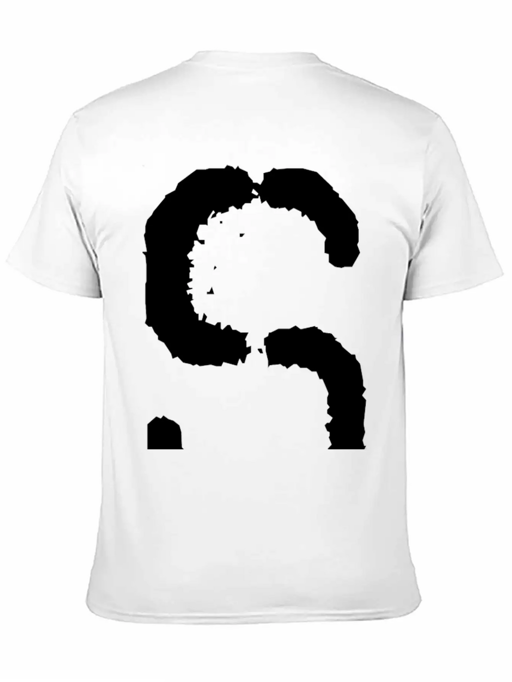 Initial S, Distorted Letter S Classic Cotton Tee – Unisex Comfort For Any Season