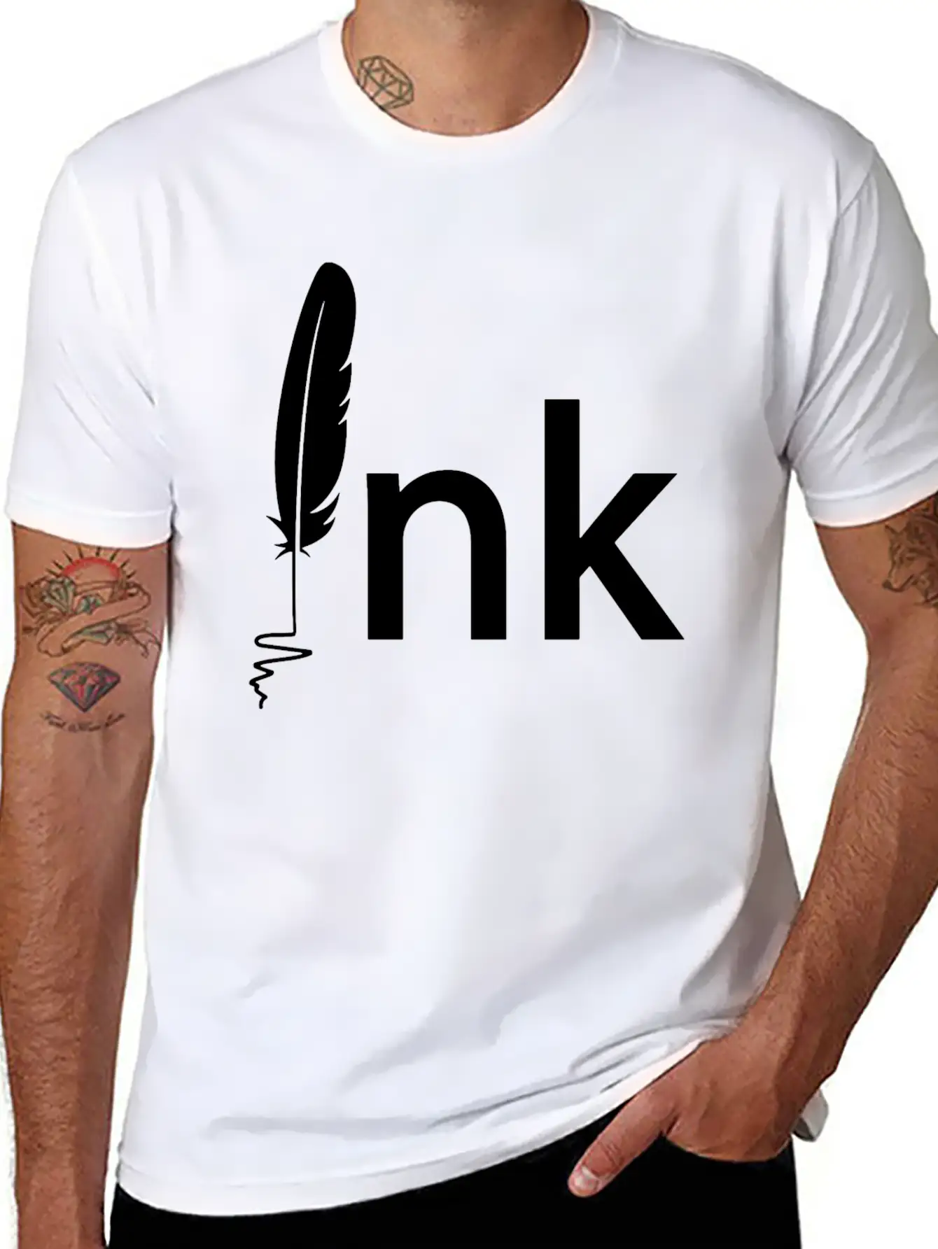 Ink Relaxed Everyday Tee – Lightweight And Durable Cotton